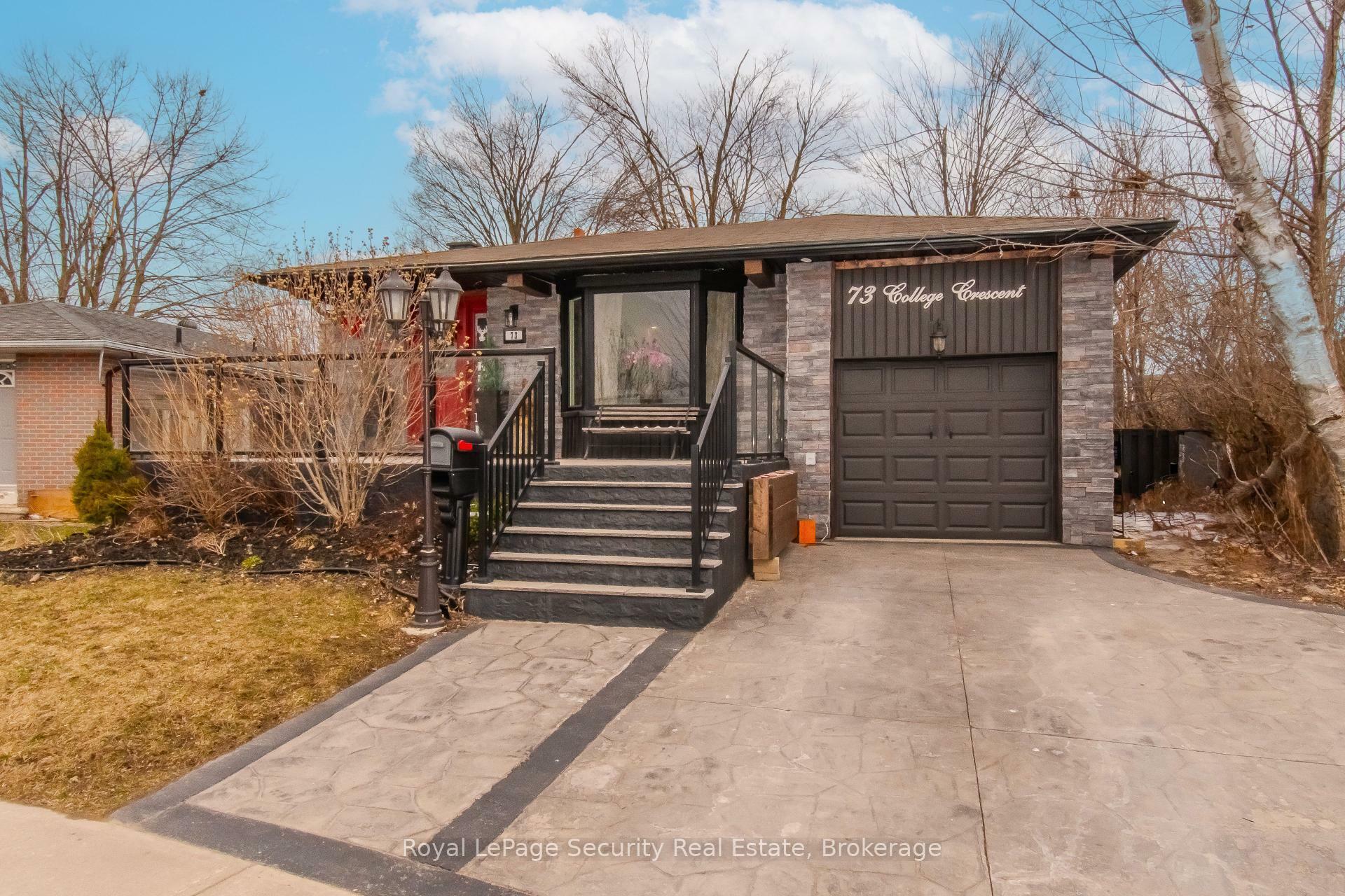 Property Photo: 73 College Crescent ON L4M 2W5