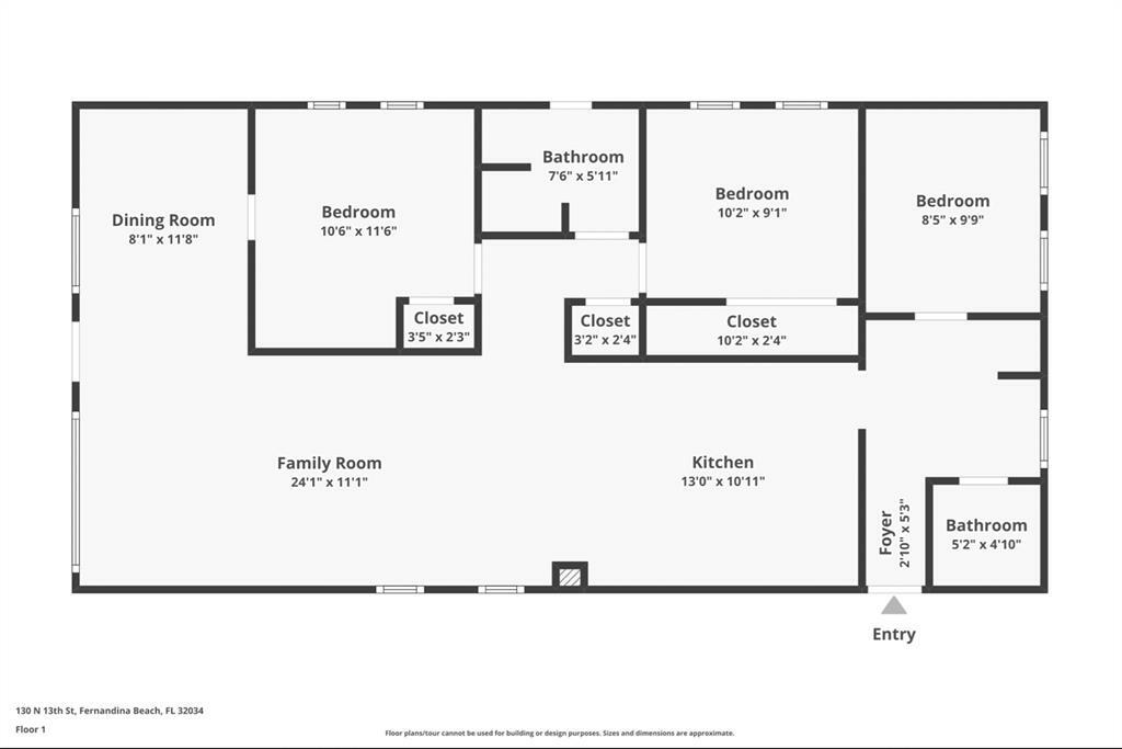 Property Photo: 130 13th Street FL 32034