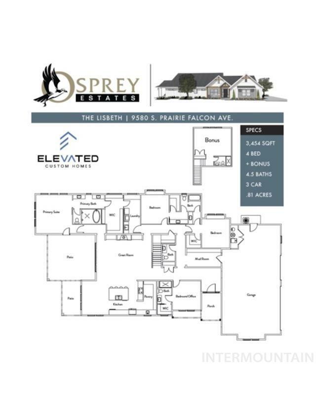 Property Photo:  9580 S Prairie Falcon Ave.  ID 83686 