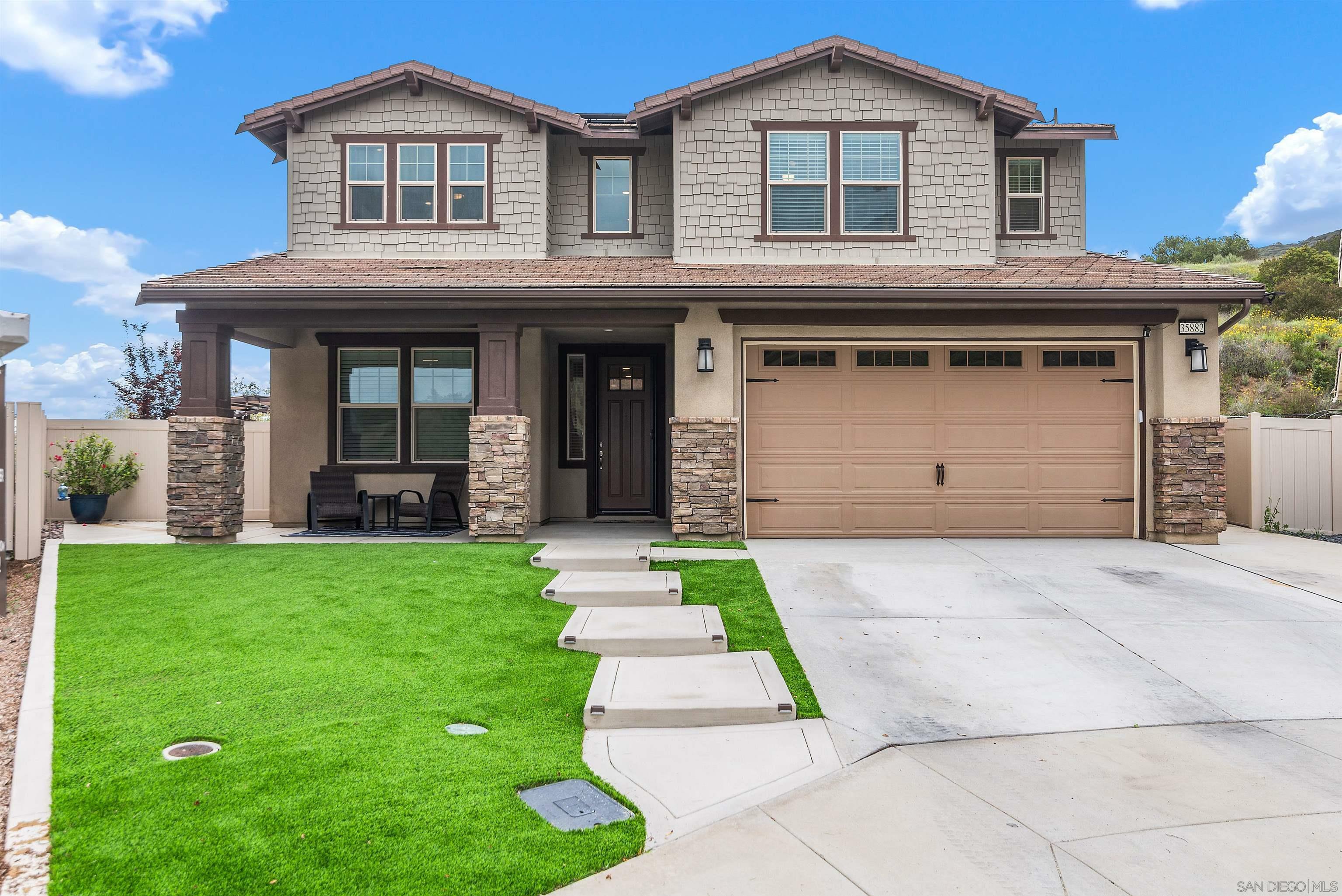 Property Photo: 35882 Blue Breton Dr CA 92028