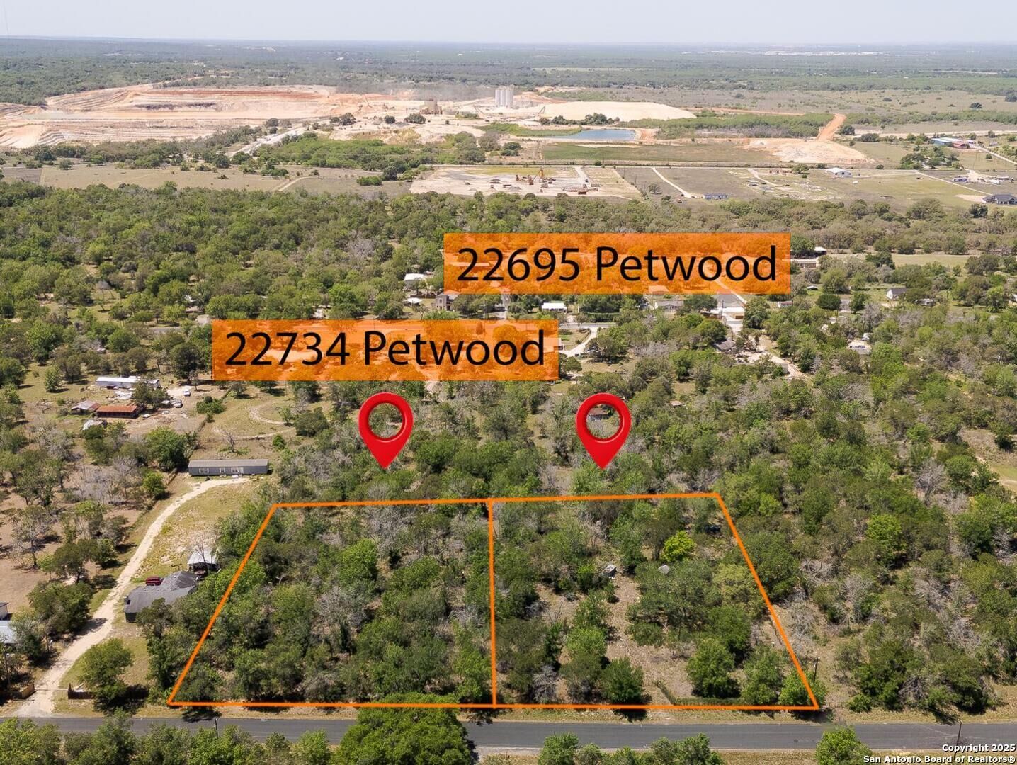 Property Photo: 22734 Petwood TX 78264
