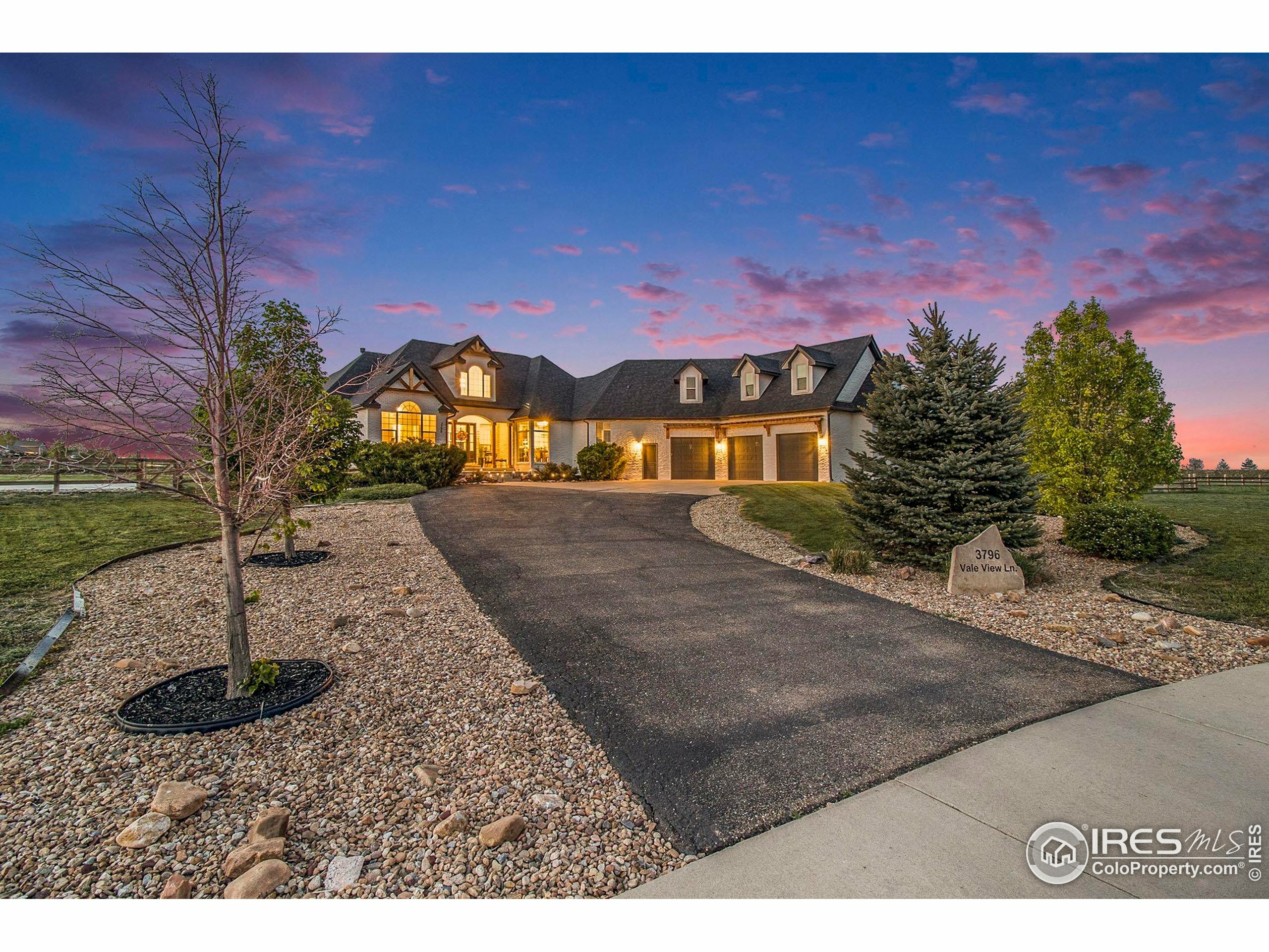 Property Photo: 3796 Vale View Ln CO 80542