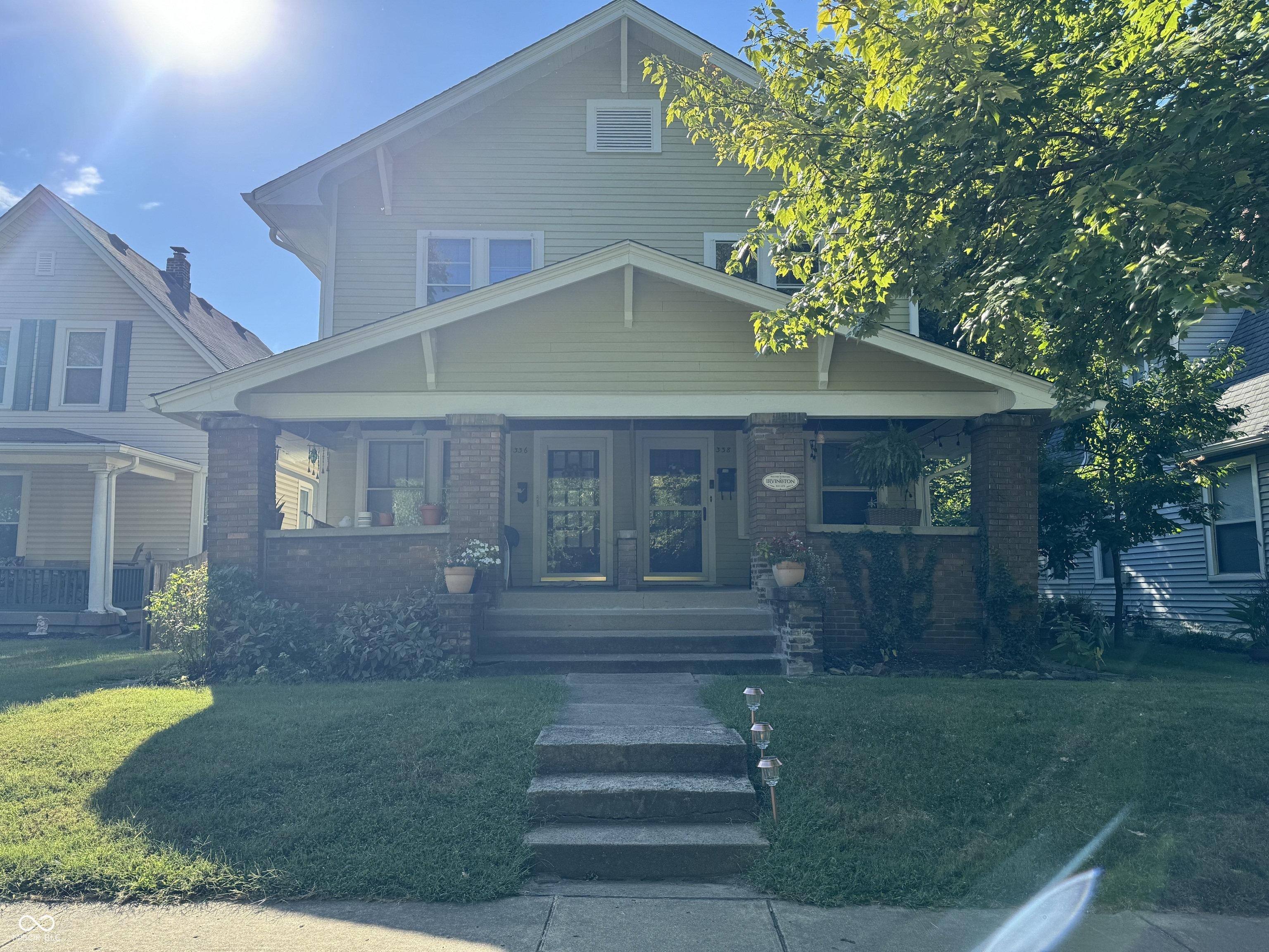 Property Photo: 338 Lesley Avenue IN 46219