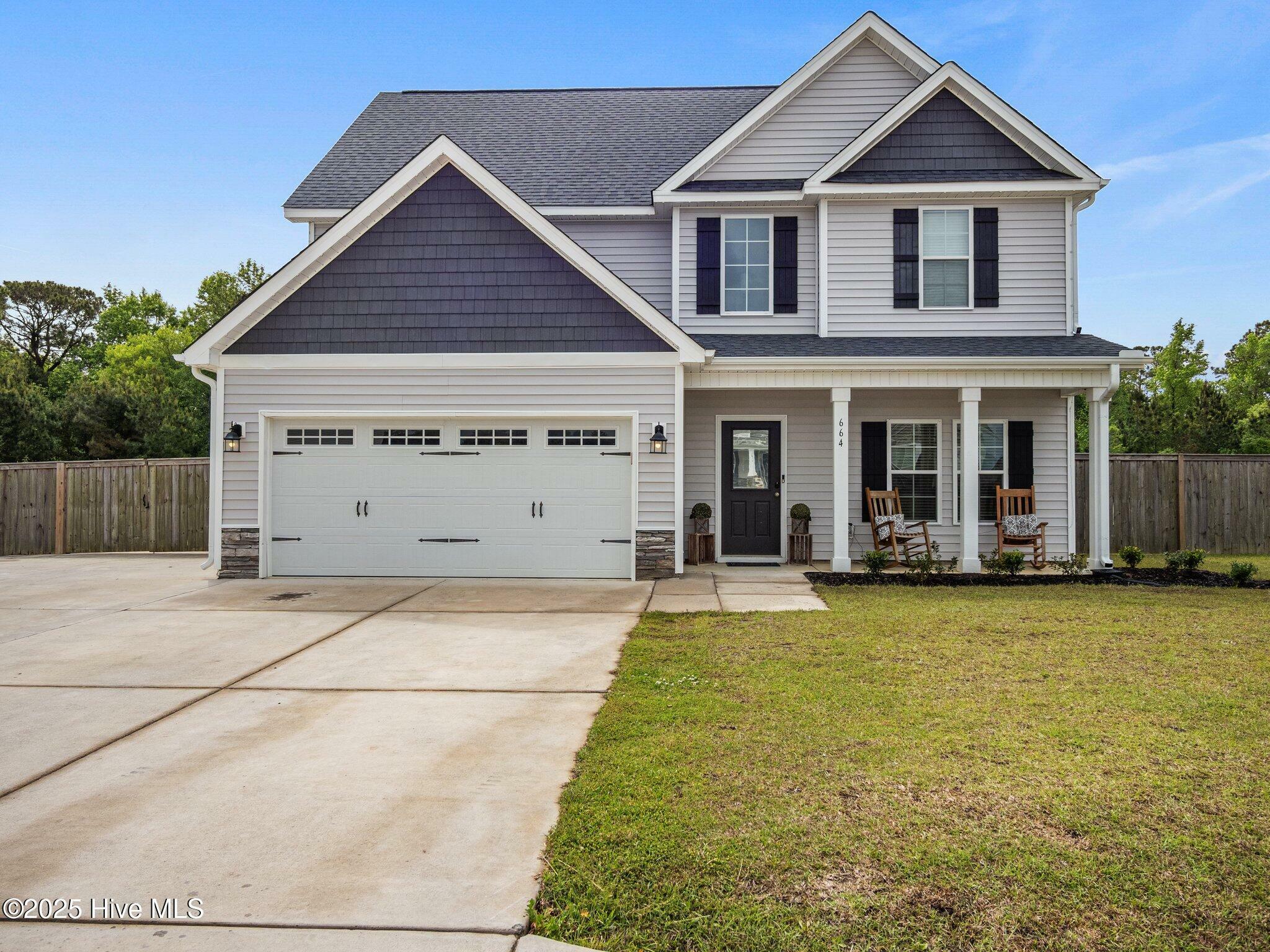 Property Photo: 664 Aria Lane NC 28539