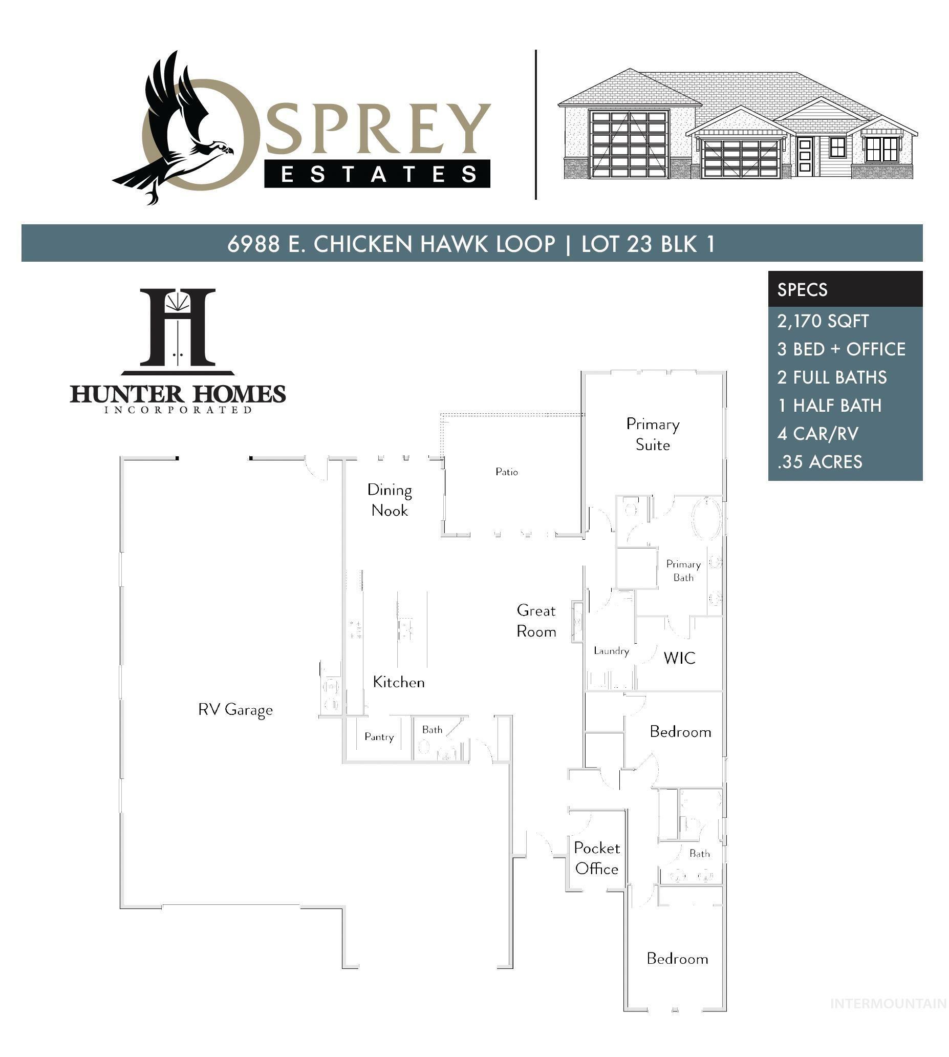 Property Photo: 6988 E Chicken Hawk Loop ID 83686