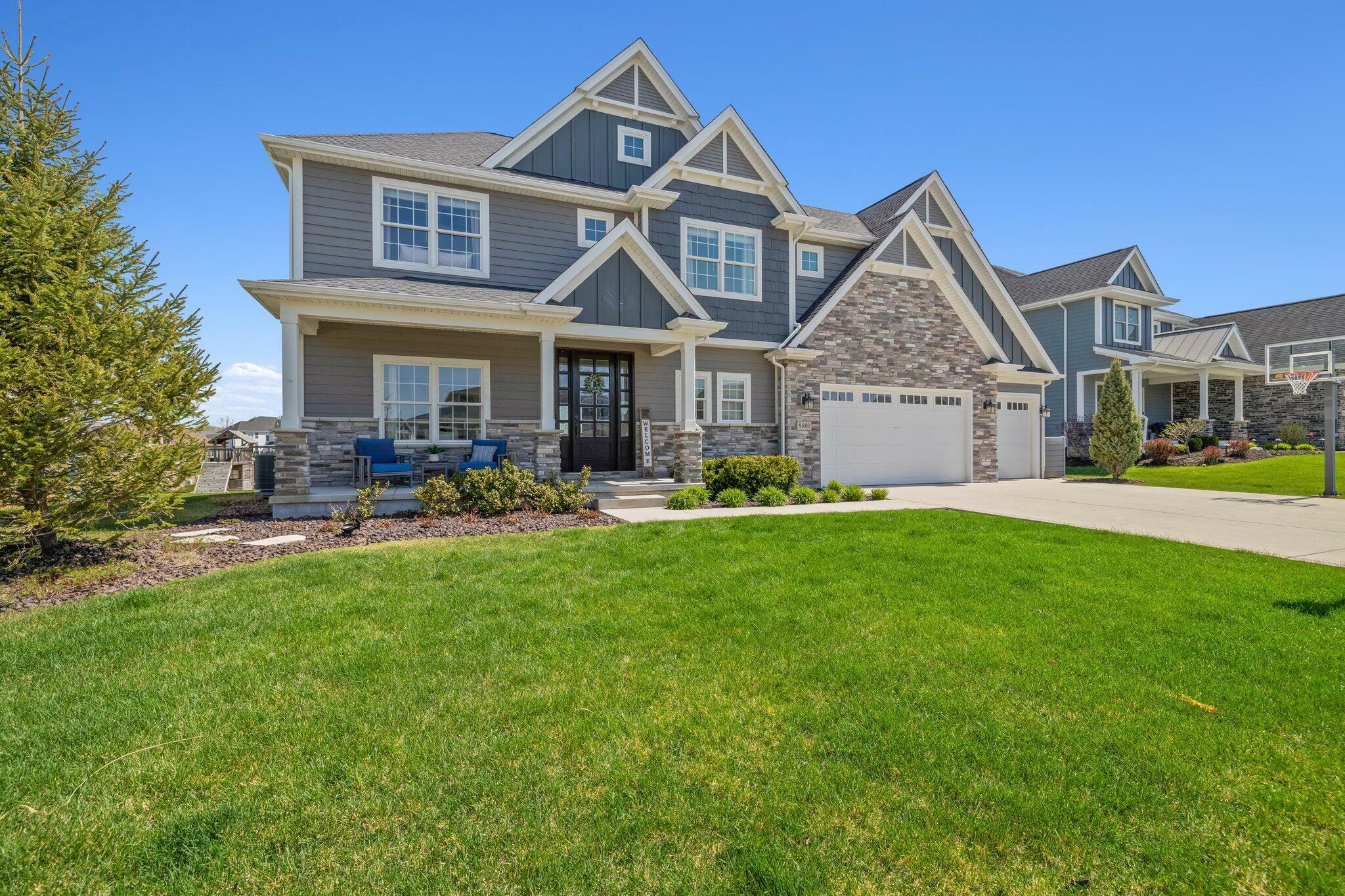 Property Photo:  9801 Tall Grass Trail  IN 46373 
