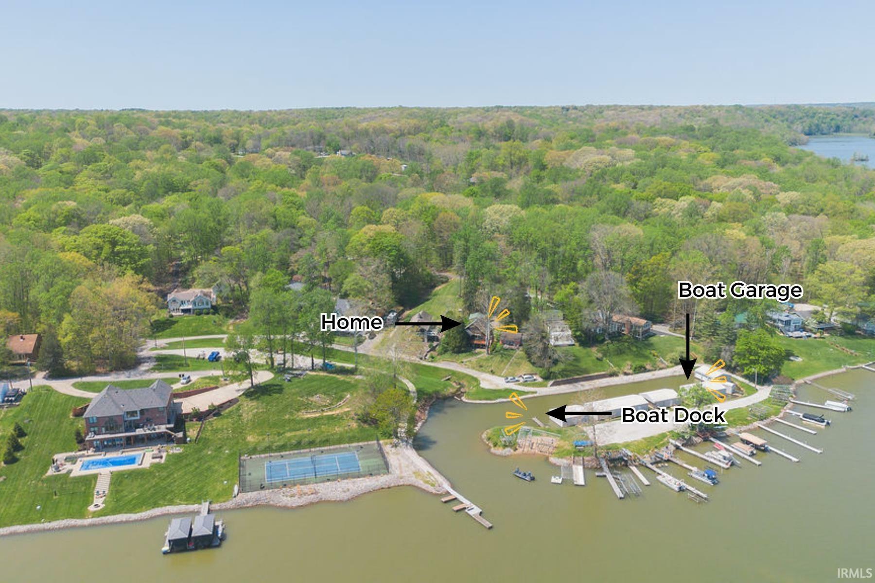 Property Photo:  8015 N Lakeview Drive  IN 47468 
