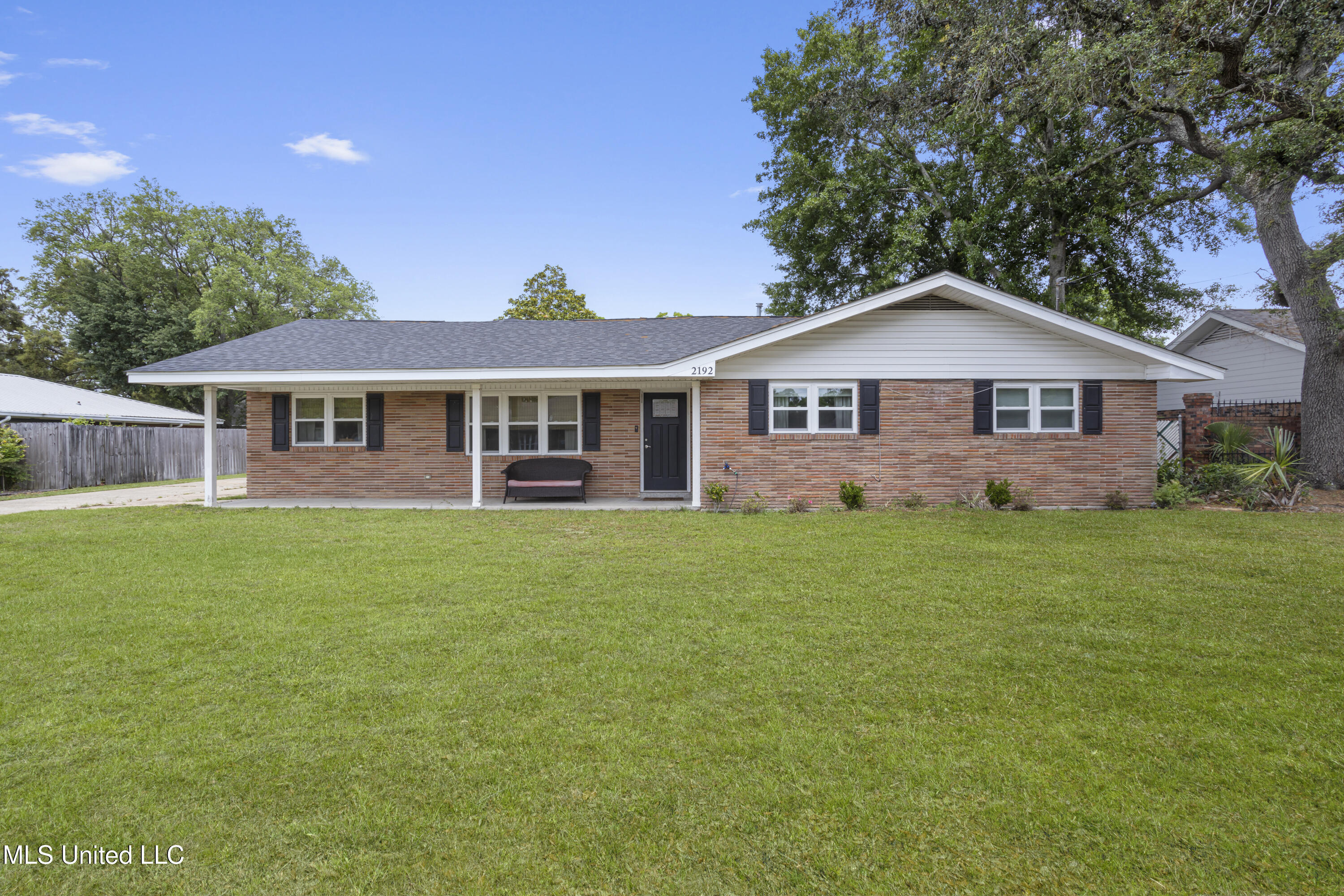 Property Photo: 2192 Atkinson Road MS 39531