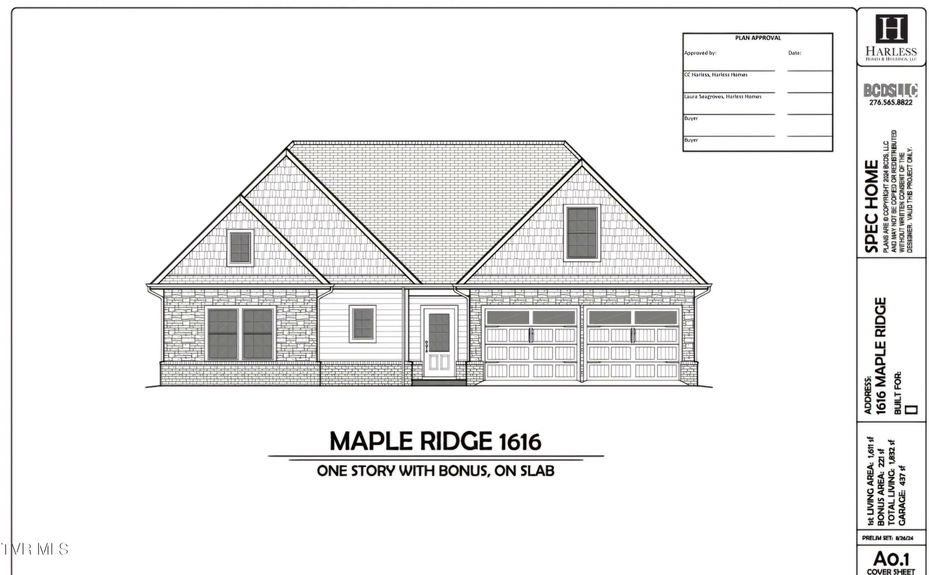 Property Photo: 1616 Maple Ridge Court TN 37664