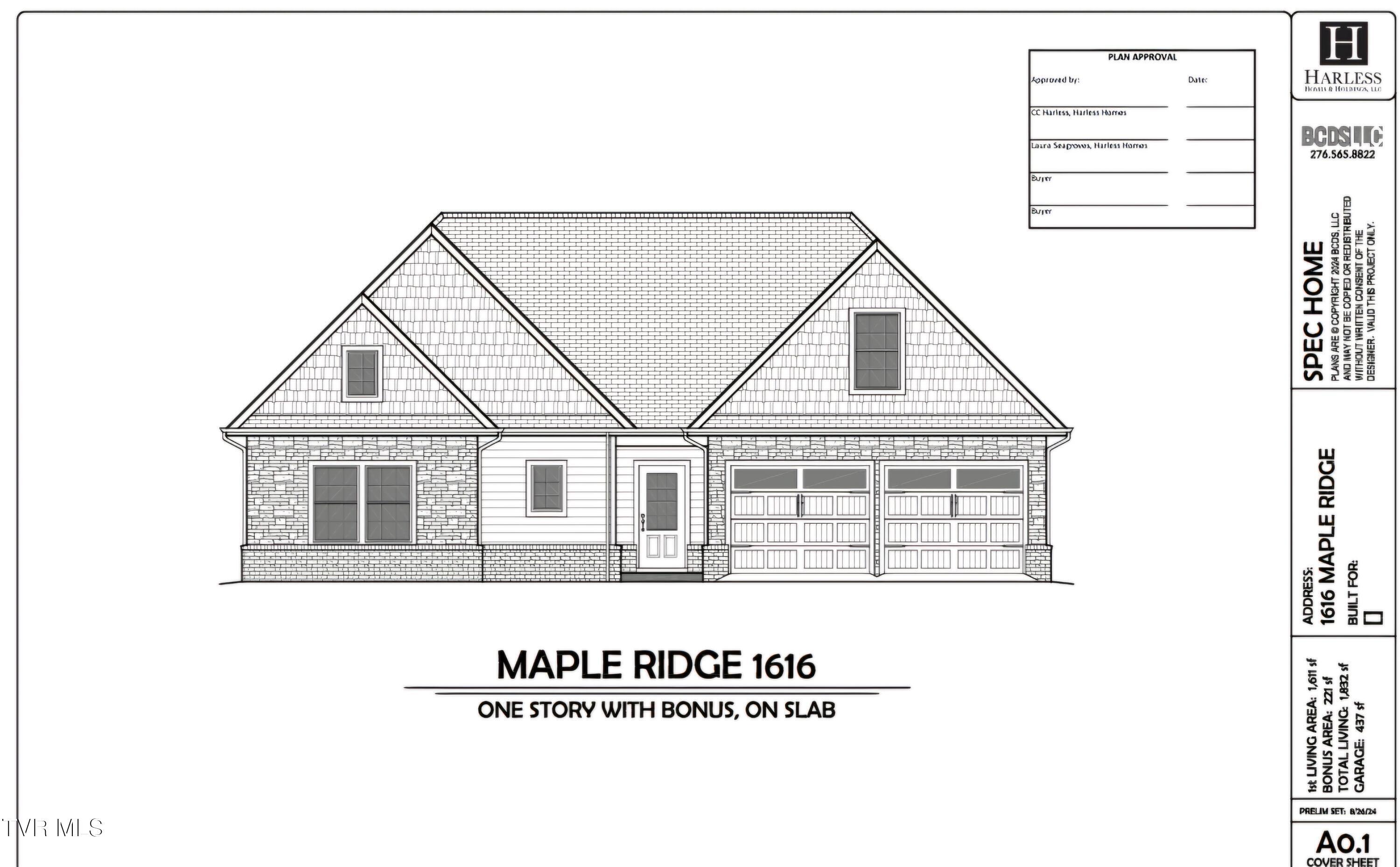 Property Photo: 1616 Maple Ridge Court TN 37664