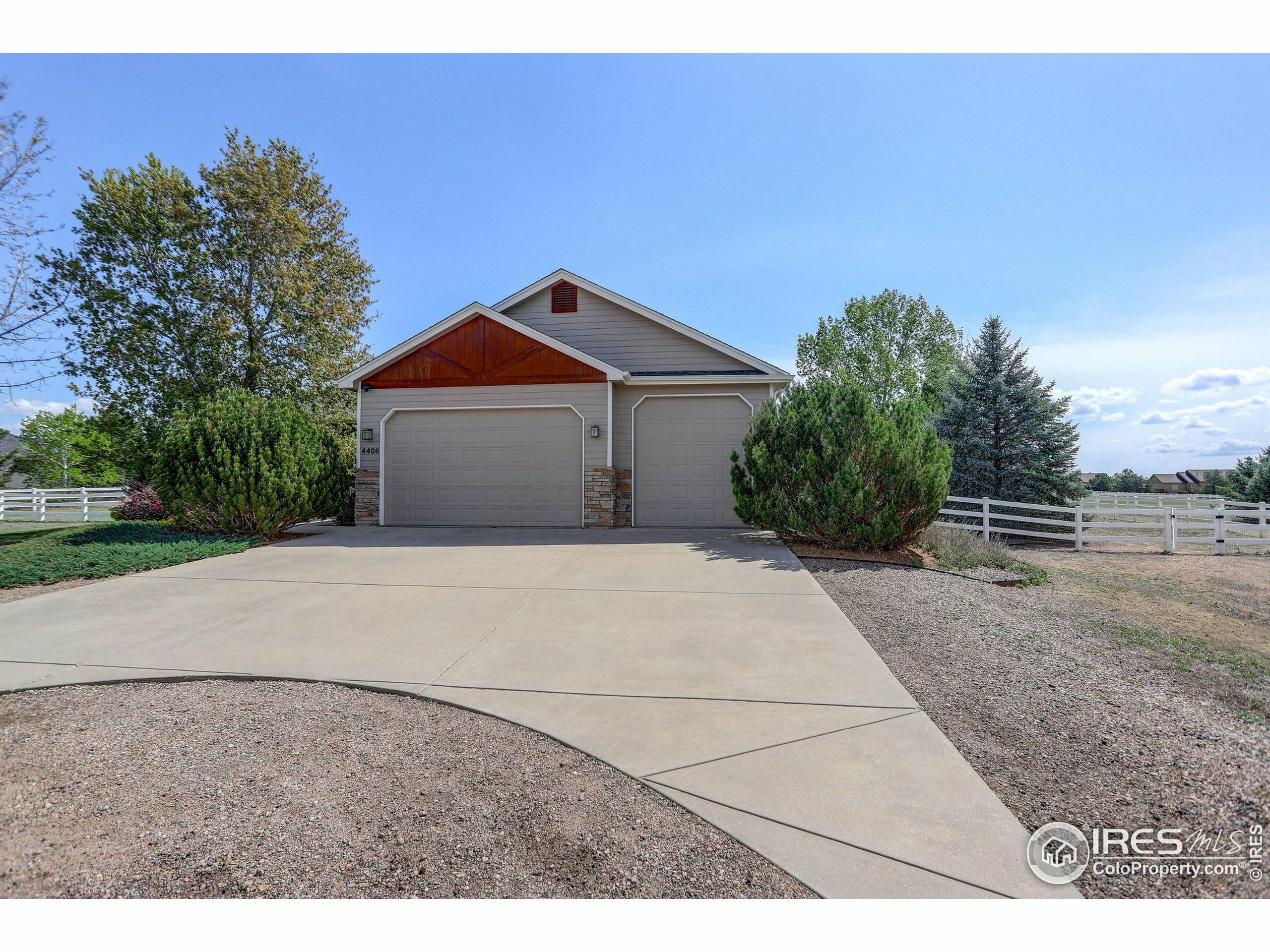 Property Photo: 4406 Indigo Dr CO 80550