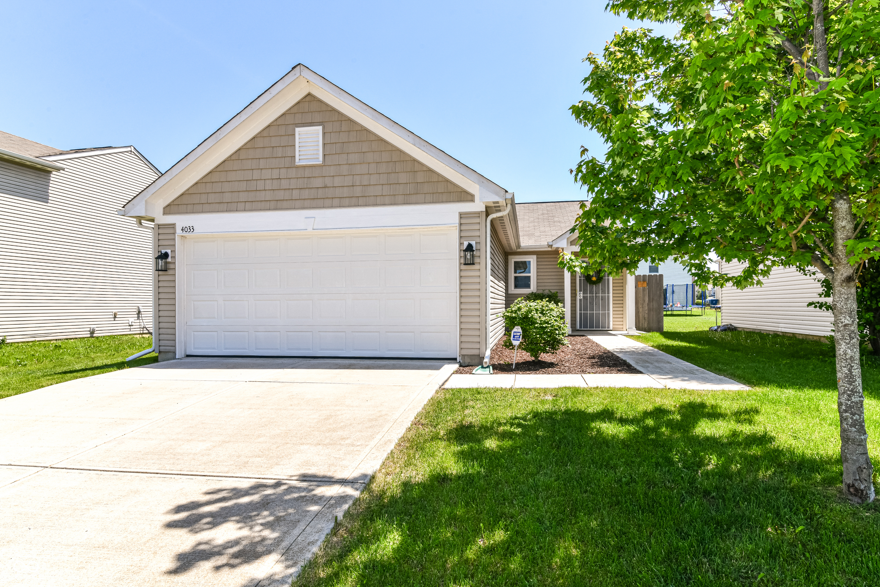 Property Photo: 4033 Tahoe Drive IN 46235