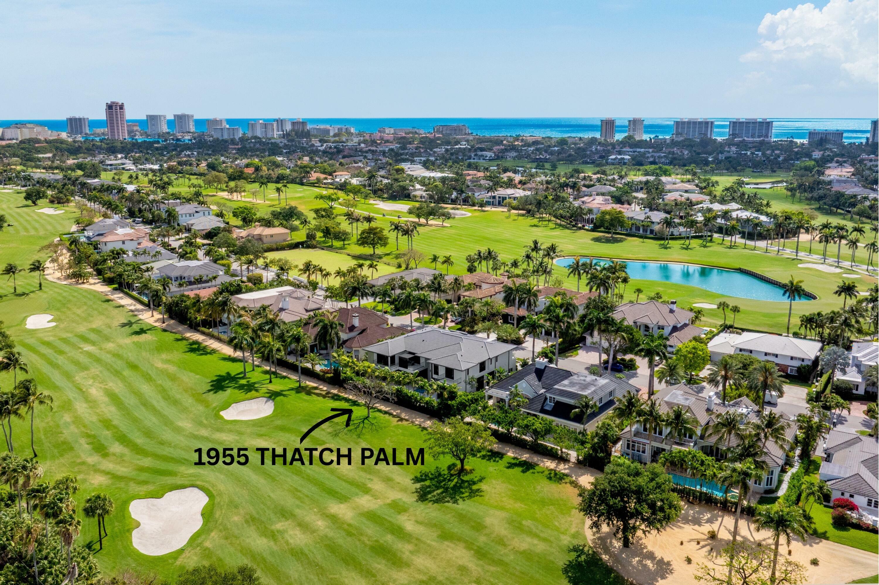 Property Photo: 1955 Thatch Palm Drive FL 33432