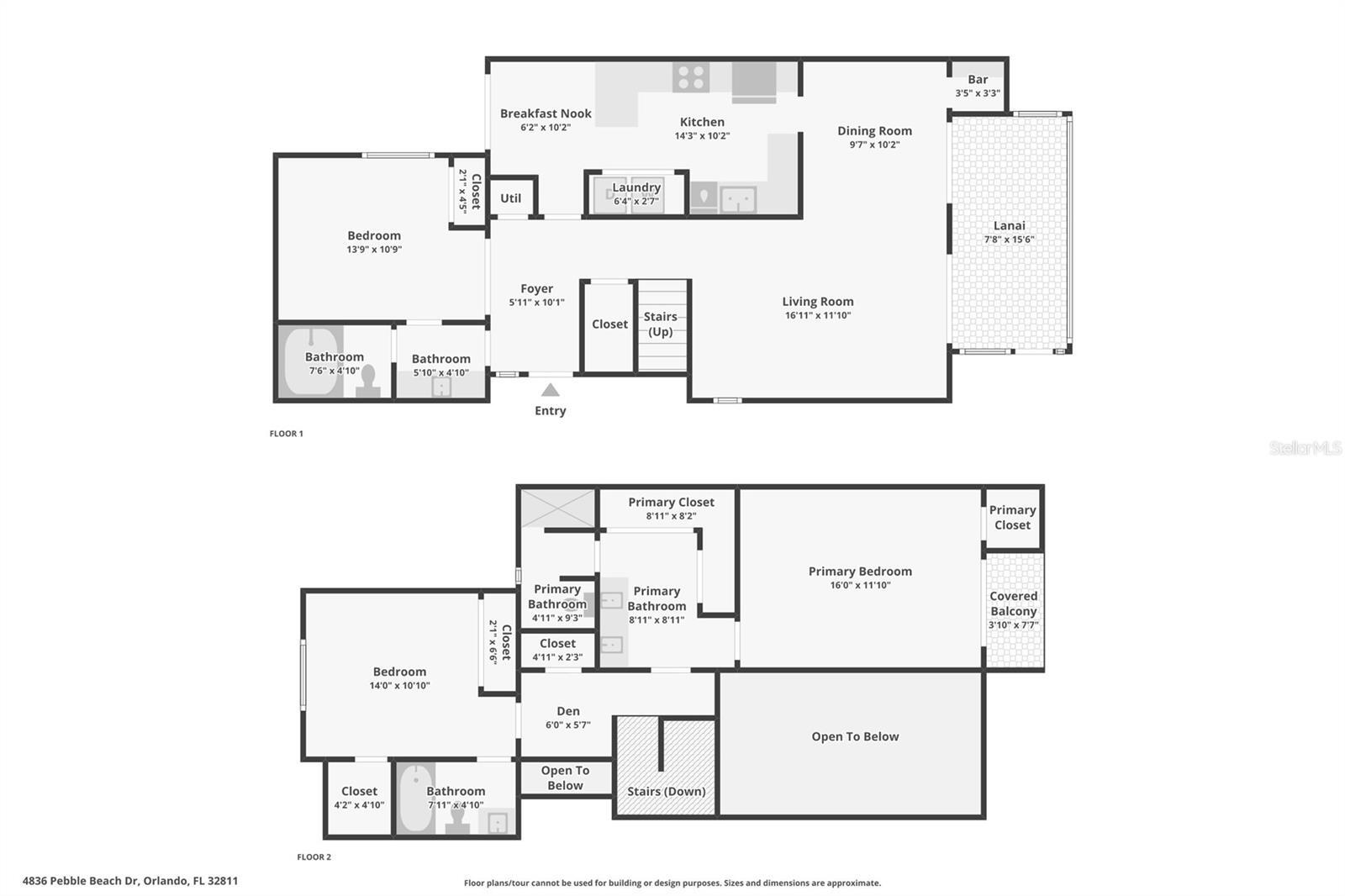 Property Photo: 4836 Pebble Beach Drive FL 32811