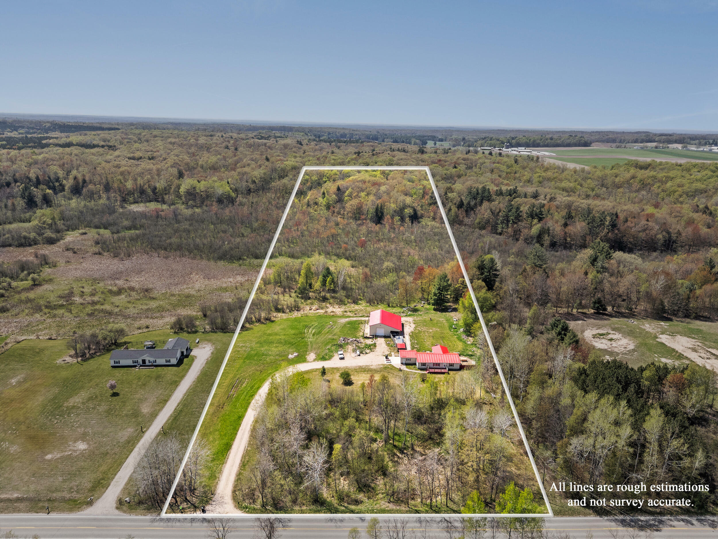Property Photo: 10753 S Hawkins Road MI 49677