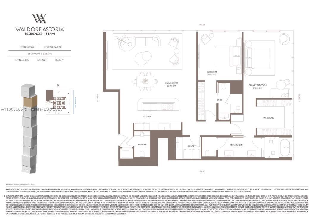 Property Photo:  300 N Biscayne Blvd 8404  FL 33132 