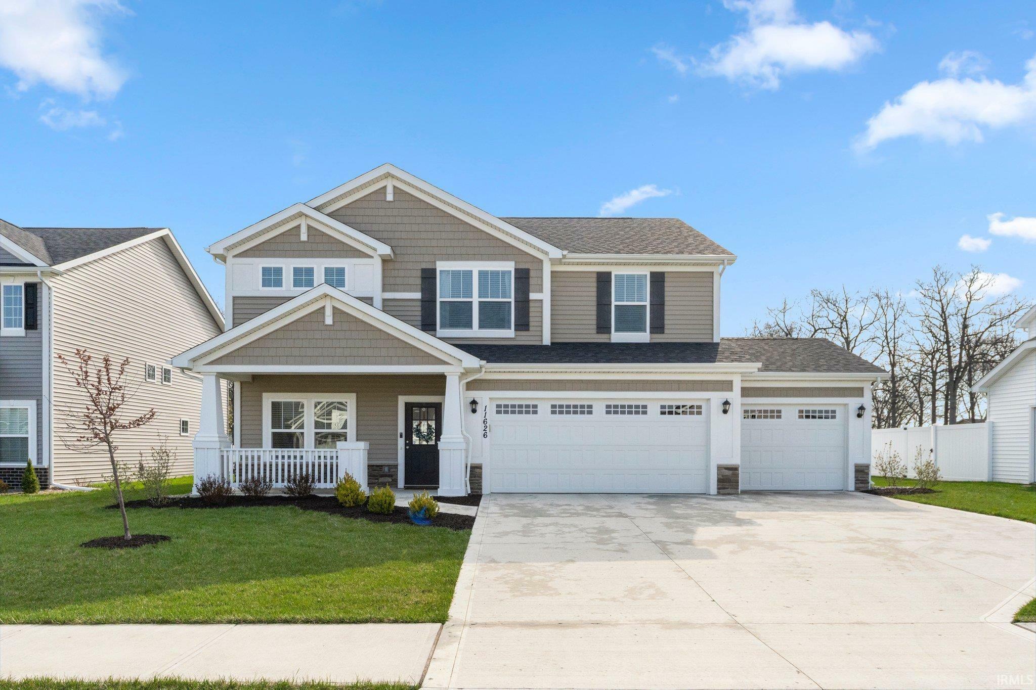 Property Photo: 11626 Whistling Trail IN 46818-0100
