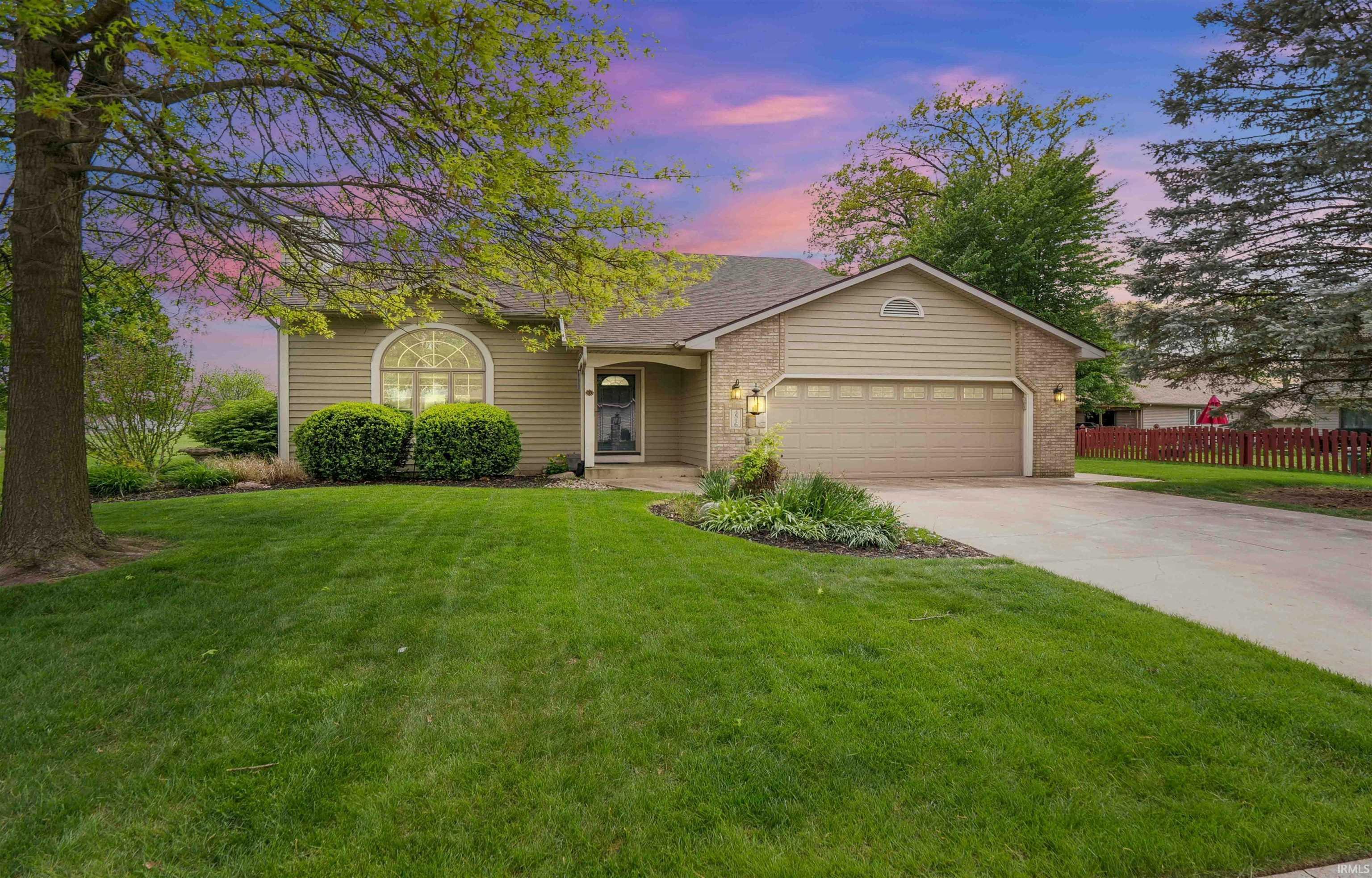 Property Photo: 4816 Honey Oak Run IN 46845
