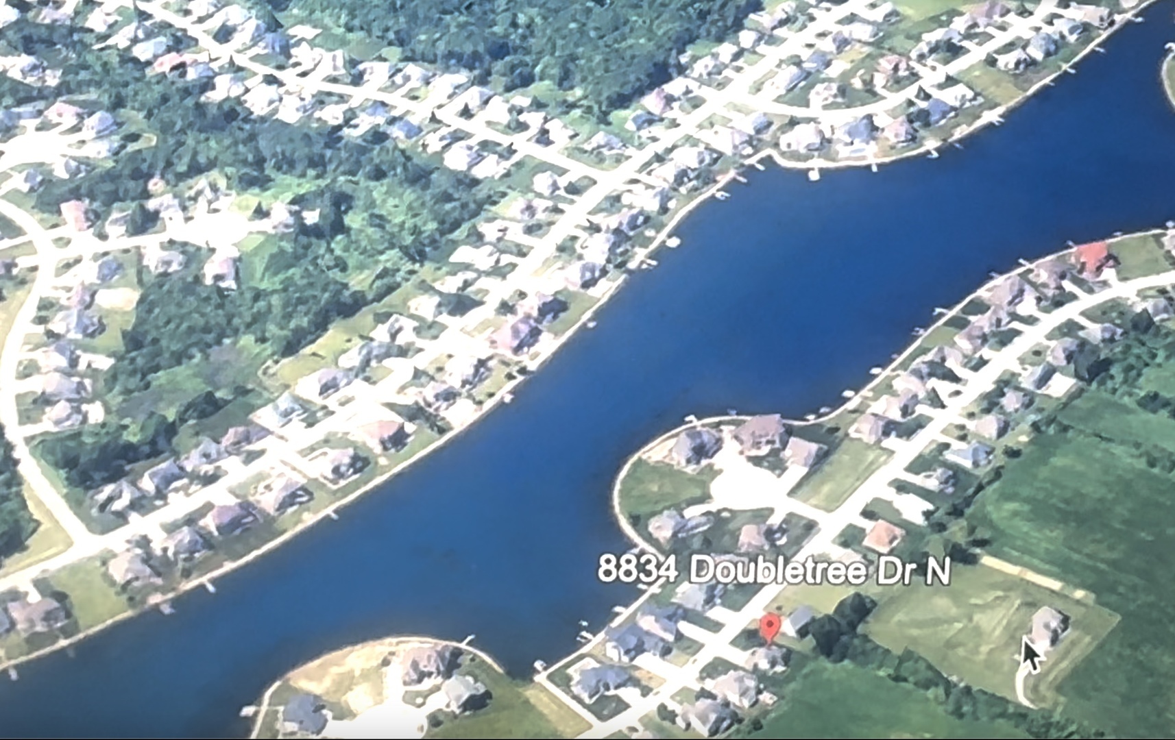 Property Photo: 8834 Doubletree Drive N IN 46307