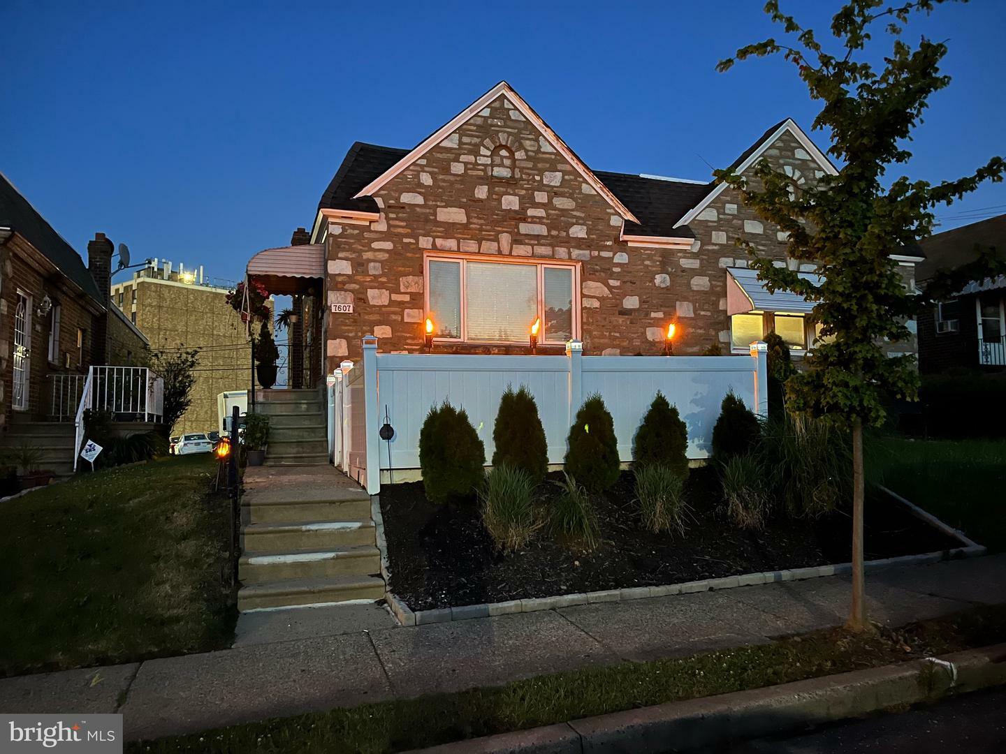 Property Photo: 7607 Leonard Street PA 19152