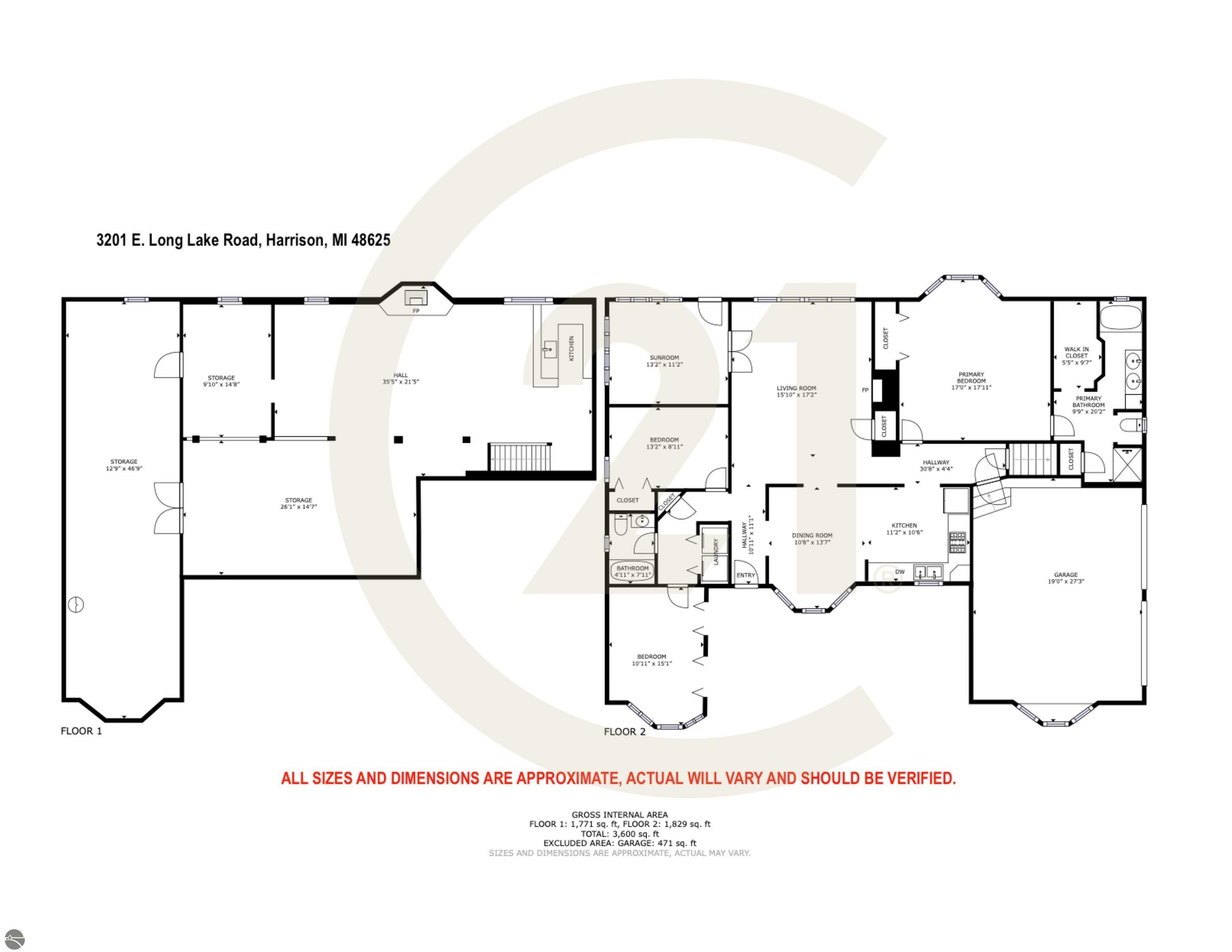 Property Photo: 3201 E Long Lake Road MI 48625