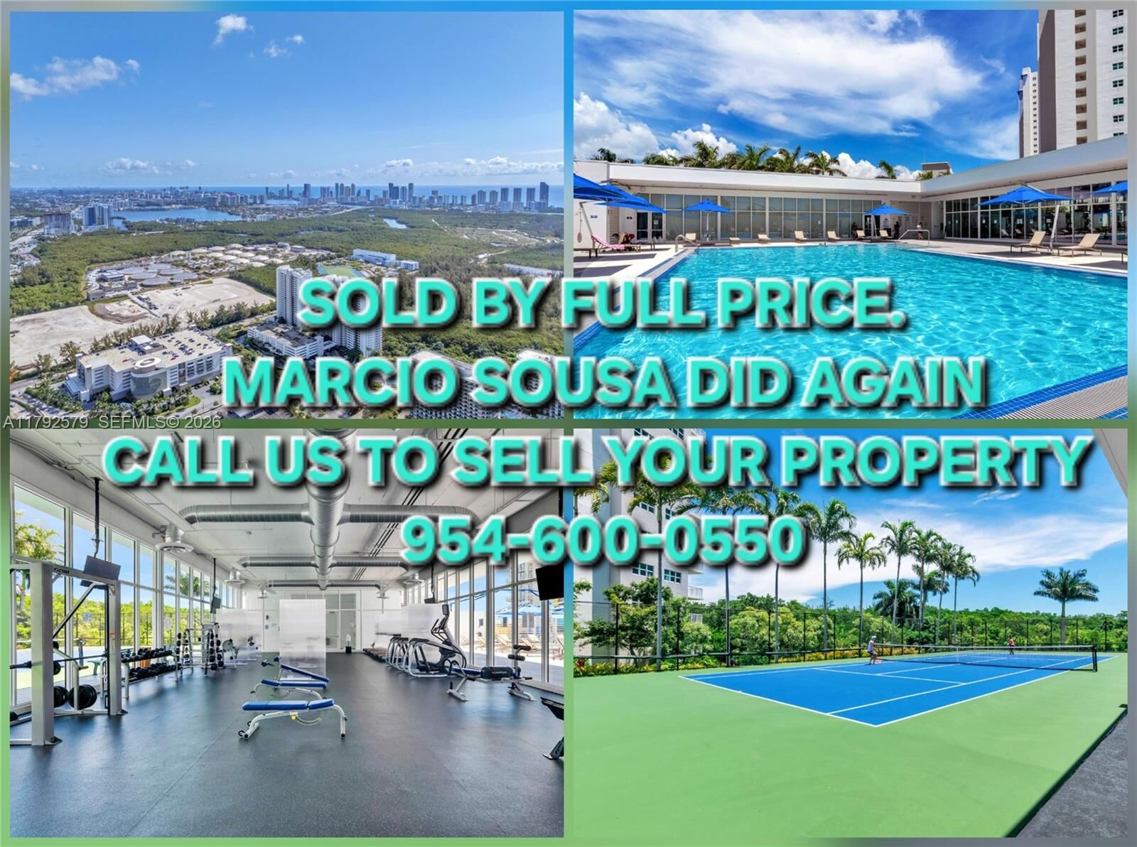 Property Photo:  14951 Royal Oaks Ln 2105  FL 33181 