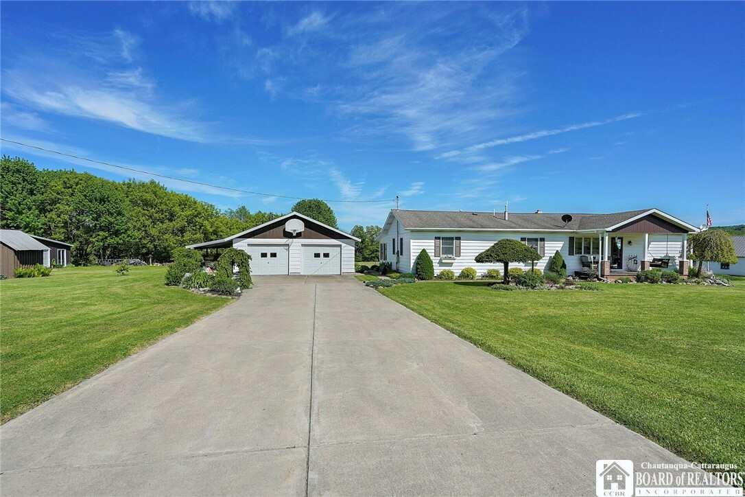 Property Photo: 8296 N Otto Road NY 14719