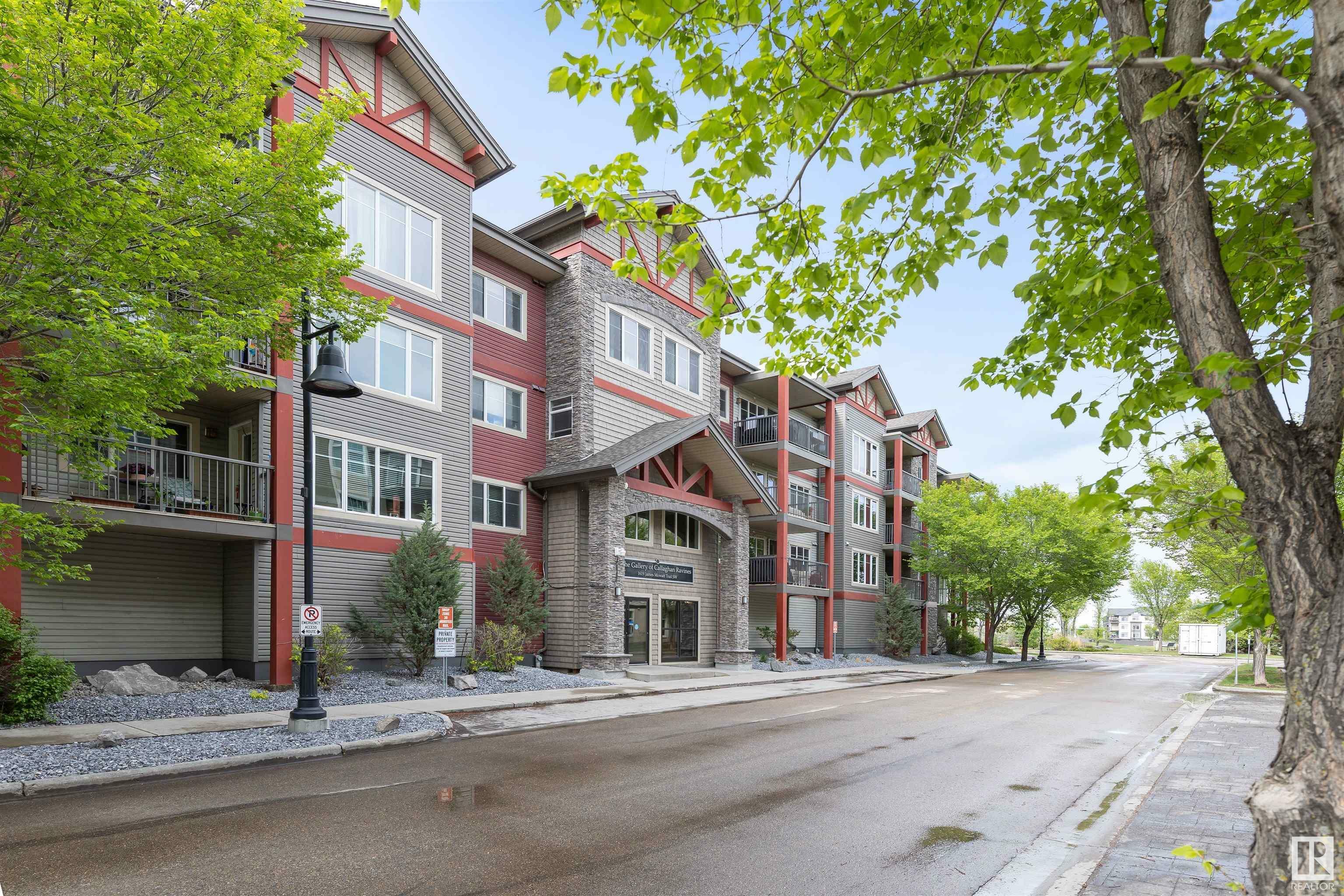 Property Photo: 1619 James Mowatt Trail SW 404 AB T6W 0J7