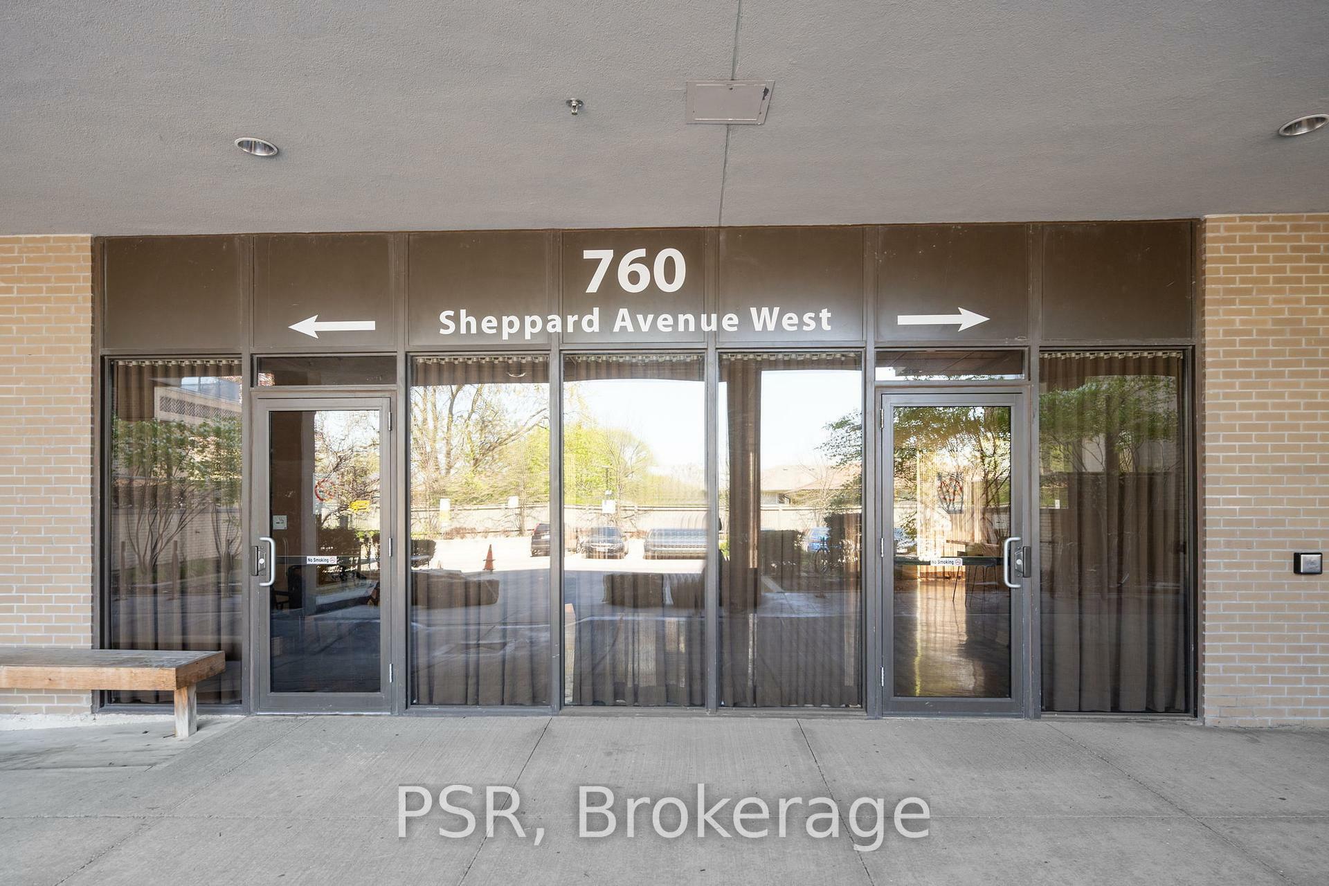 Property Photo: 760 Sheppard Avenue W 211 ON M3H 0B3