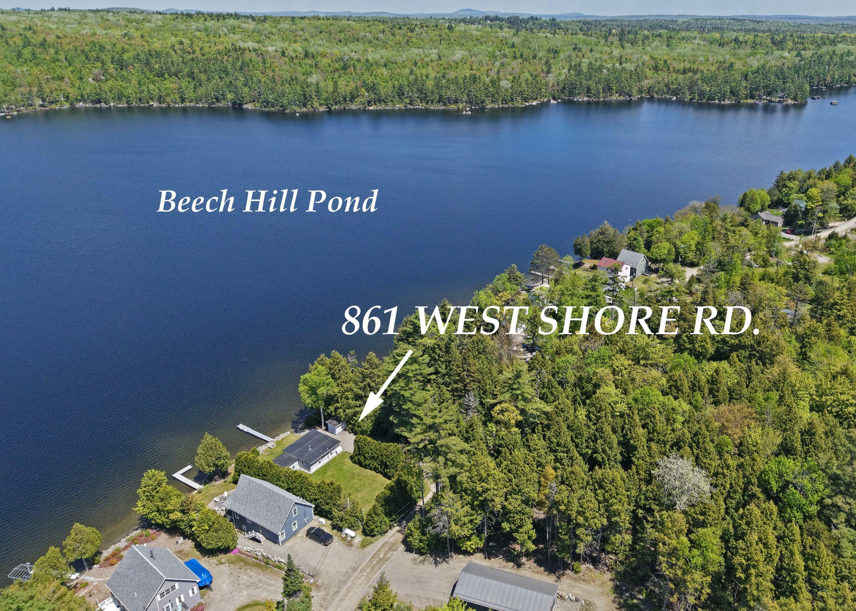 Property Photo: 861 West Shore Road ME 04605