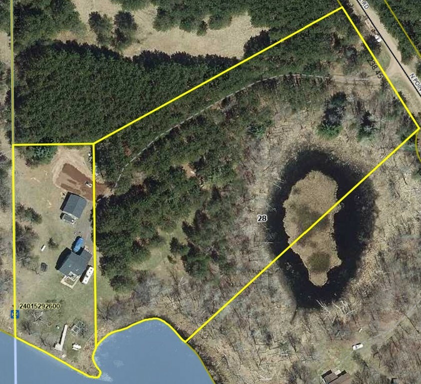 Property Photo:  27901 N Point Lake Road  WI 54893 