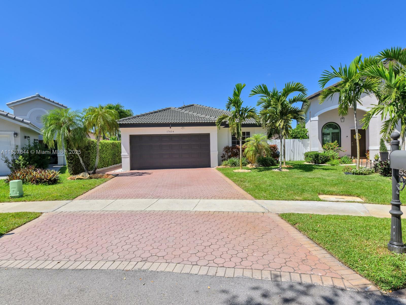Property Photo: 17654 SW 5th Ct FL 33029