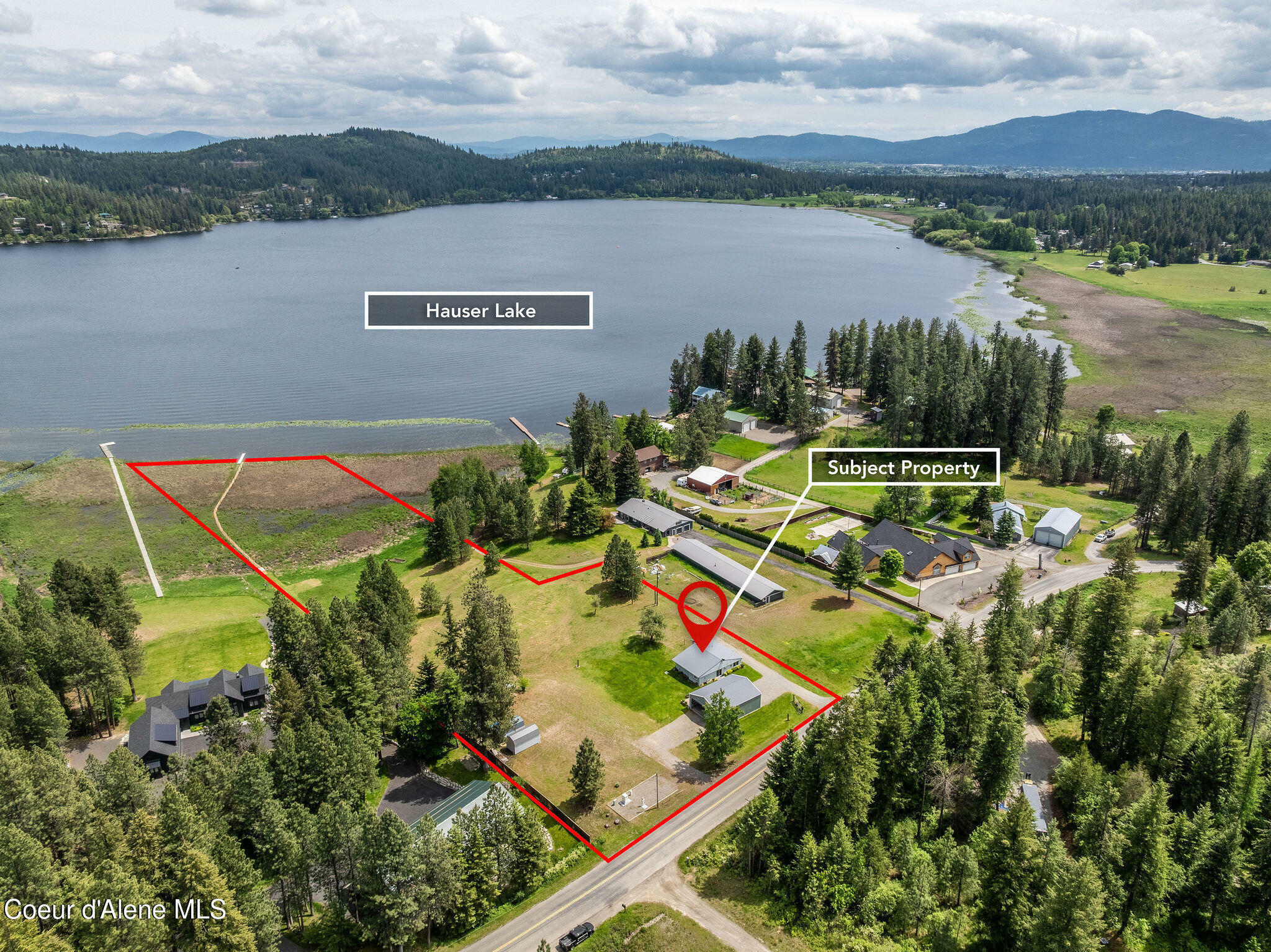 Property Photo: 13744 N Hauser Lake Rd ID 83854