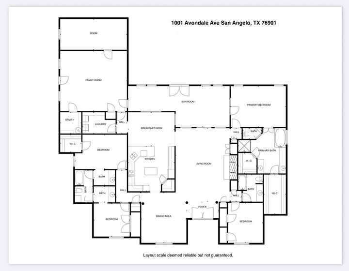 Property Photo: 1001 Avondale Ave TX 76901