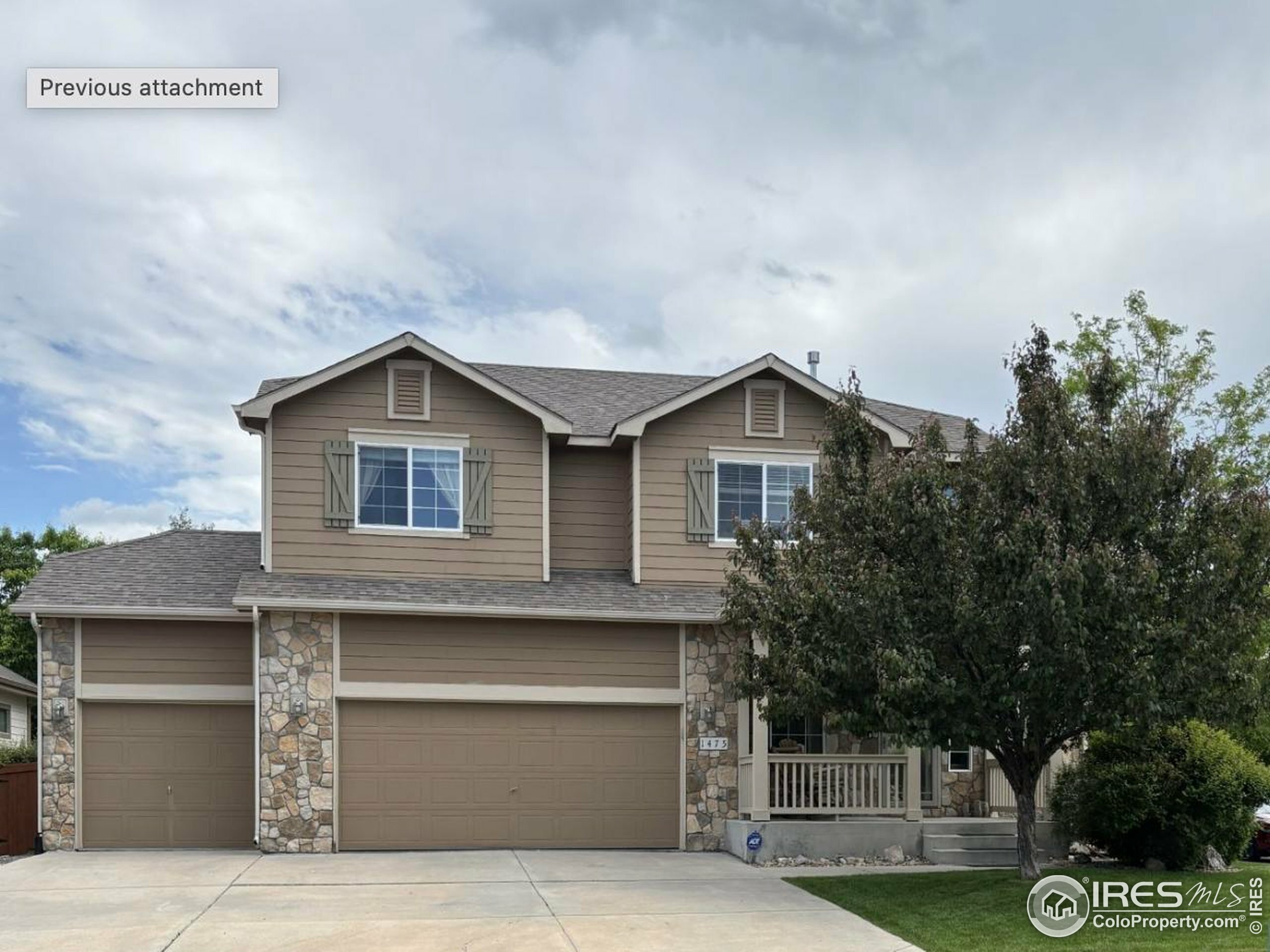 Property Photo: 1475 Massadona Pl CO 80538