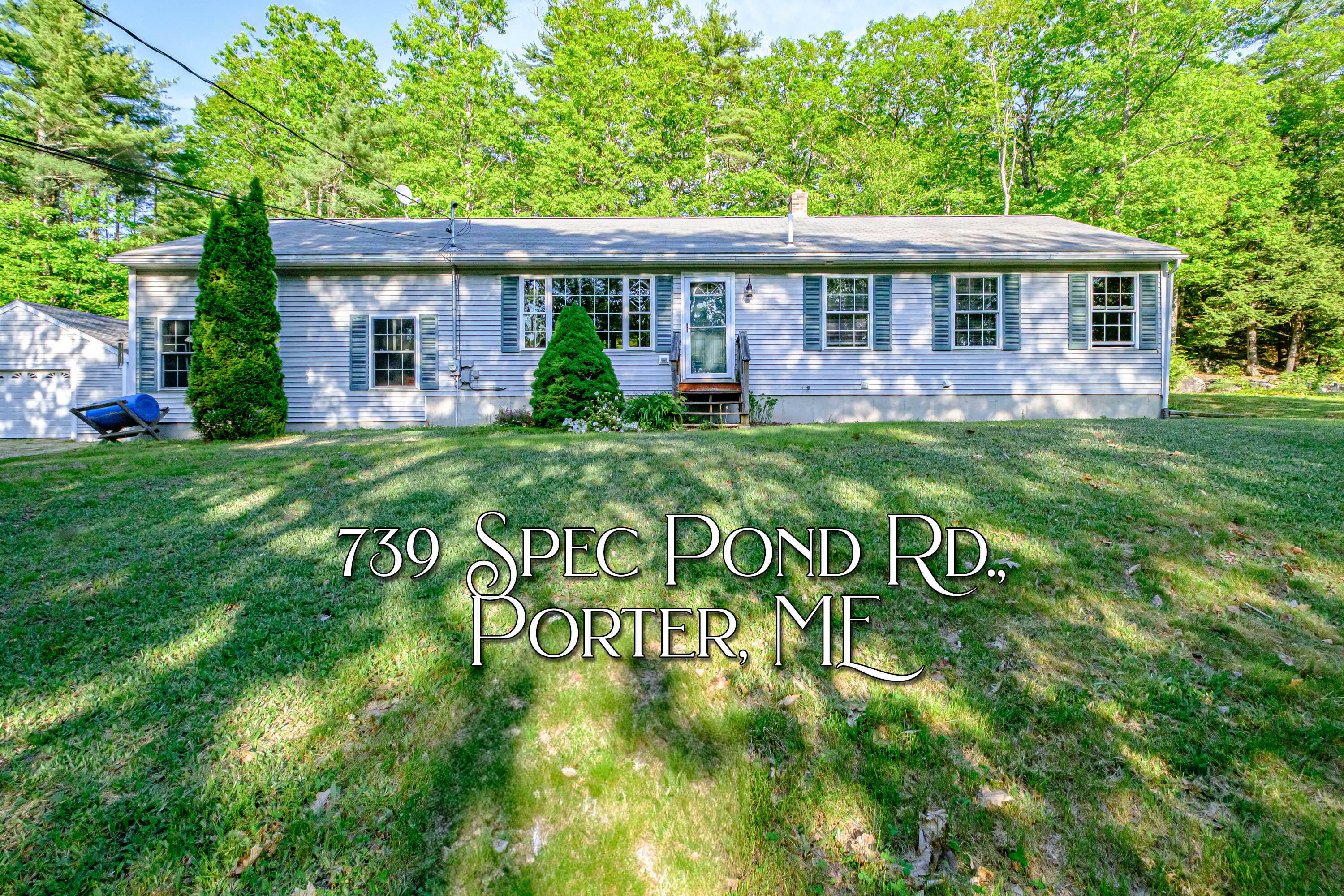 Property Photo: 739 Spec Pond Road ME 04068