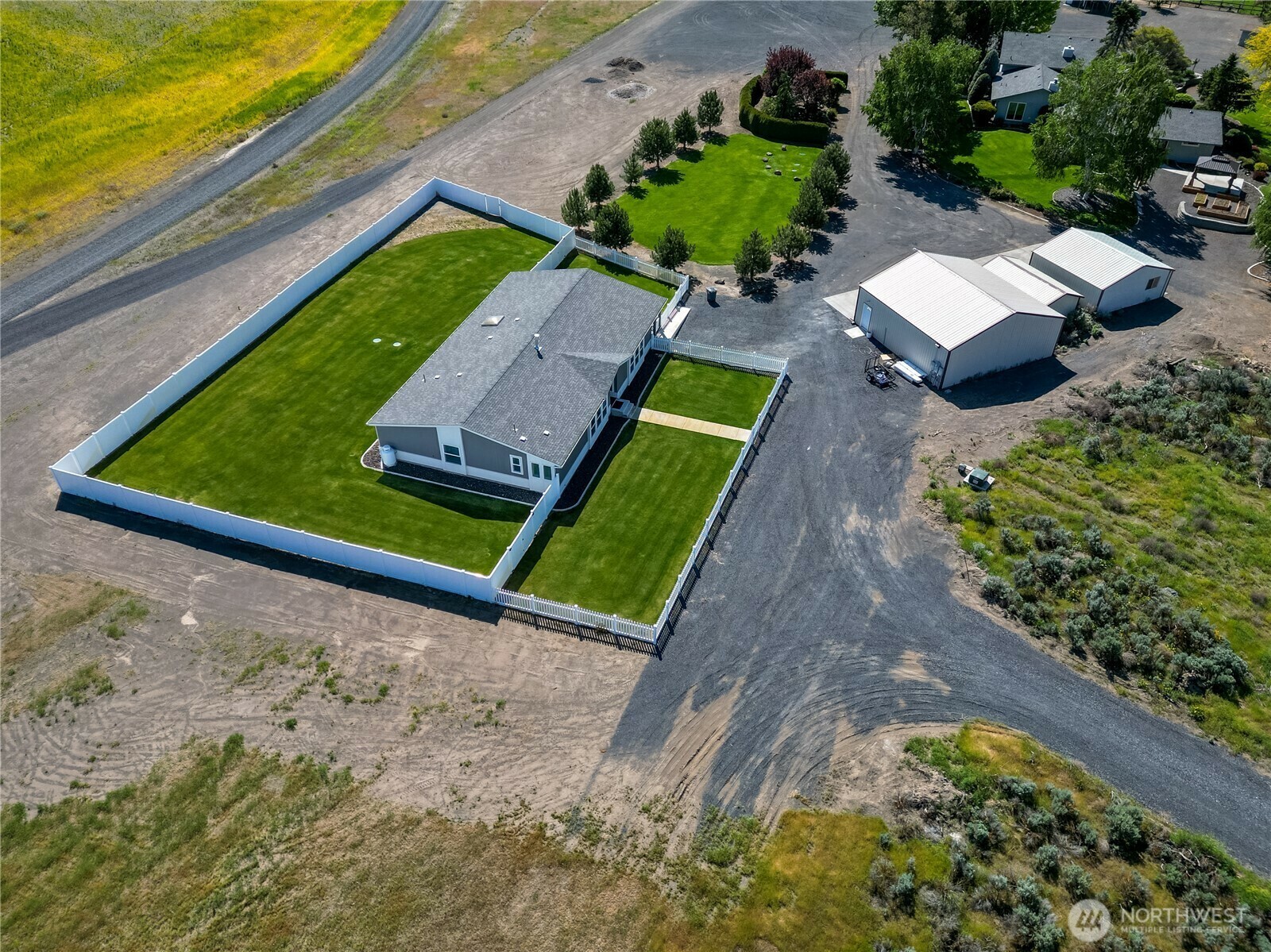 Property Photo: 3623 NW Dodson Road WA 98823