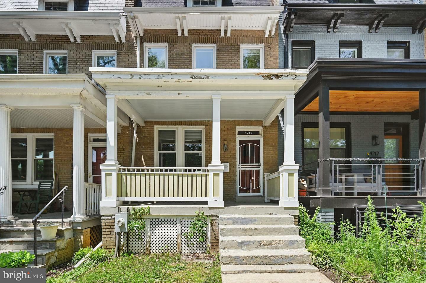Property Photo: 4210 3rd Street NW DC 20011