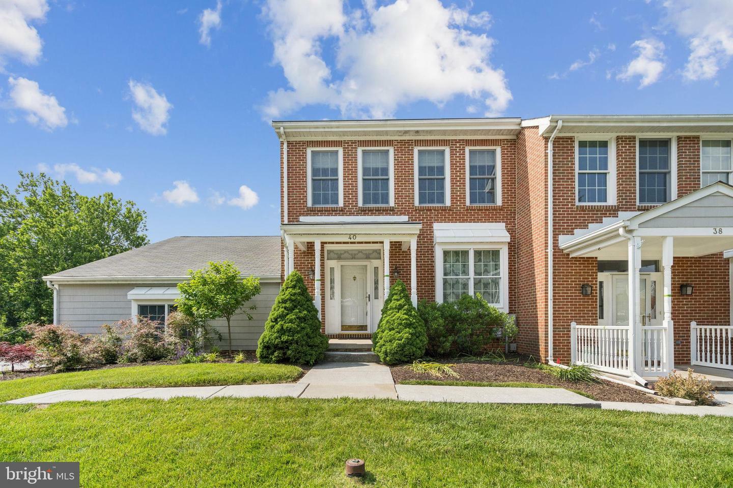 Property Photo: 40 Iron Mill Garth MD 21030