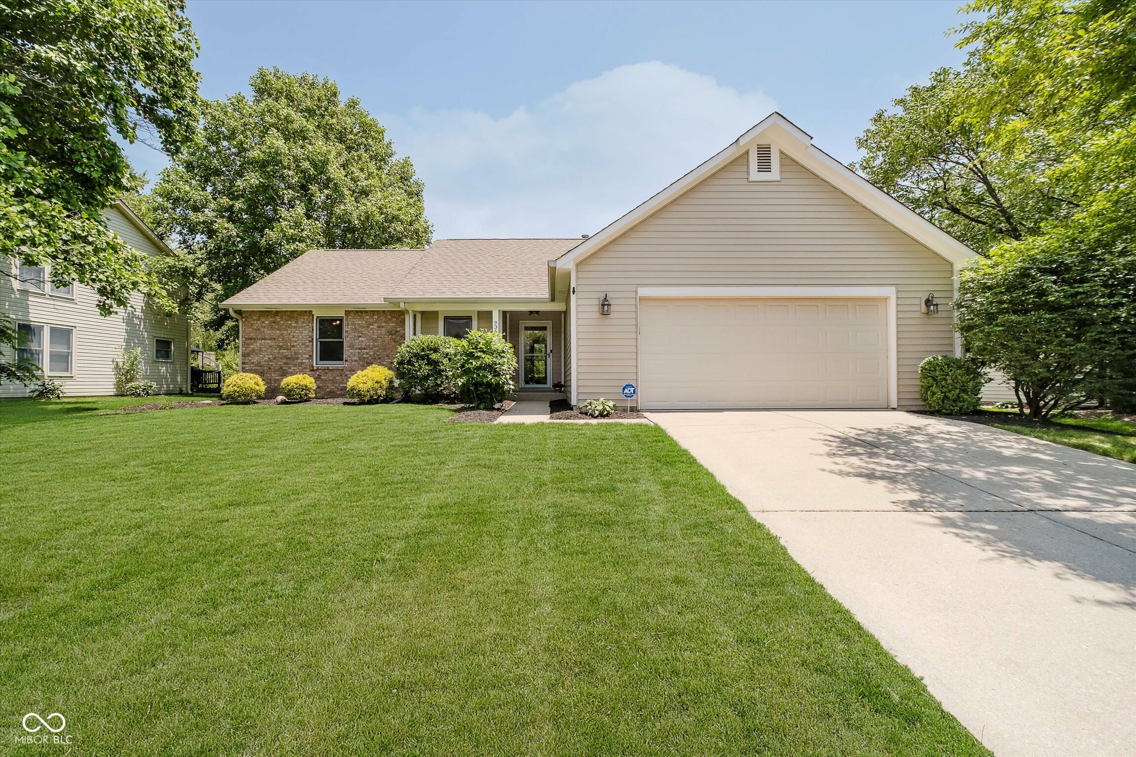 Property Photo:  9363 Hadway Drive  IN 46256 