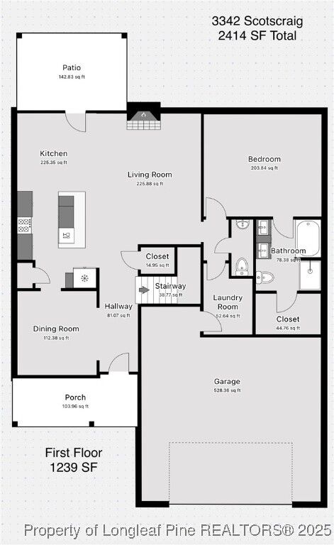 Property Photo:  3342 Scotscraig (Lot 22) Road  NC 28306 