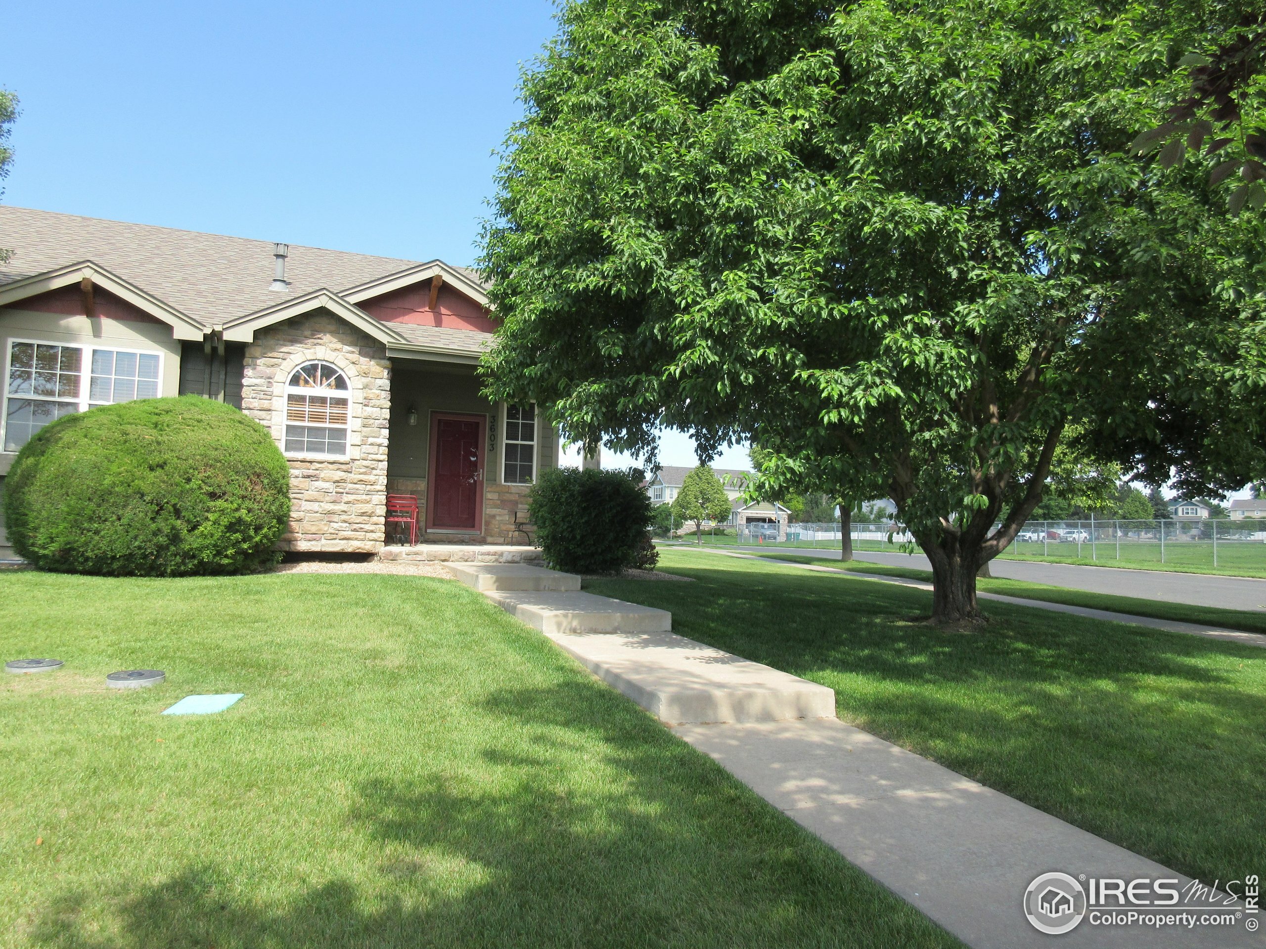 Property Photo: 3603 Portofino Ave CO 80620