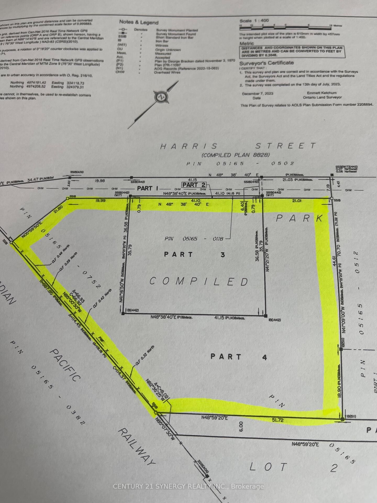 Property Photo:  24 Harris Street N  ON K7H 2X7 