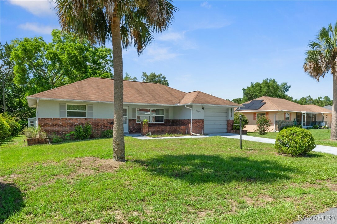 Property Photo: 3123 N Maidencane Drive FL 34465