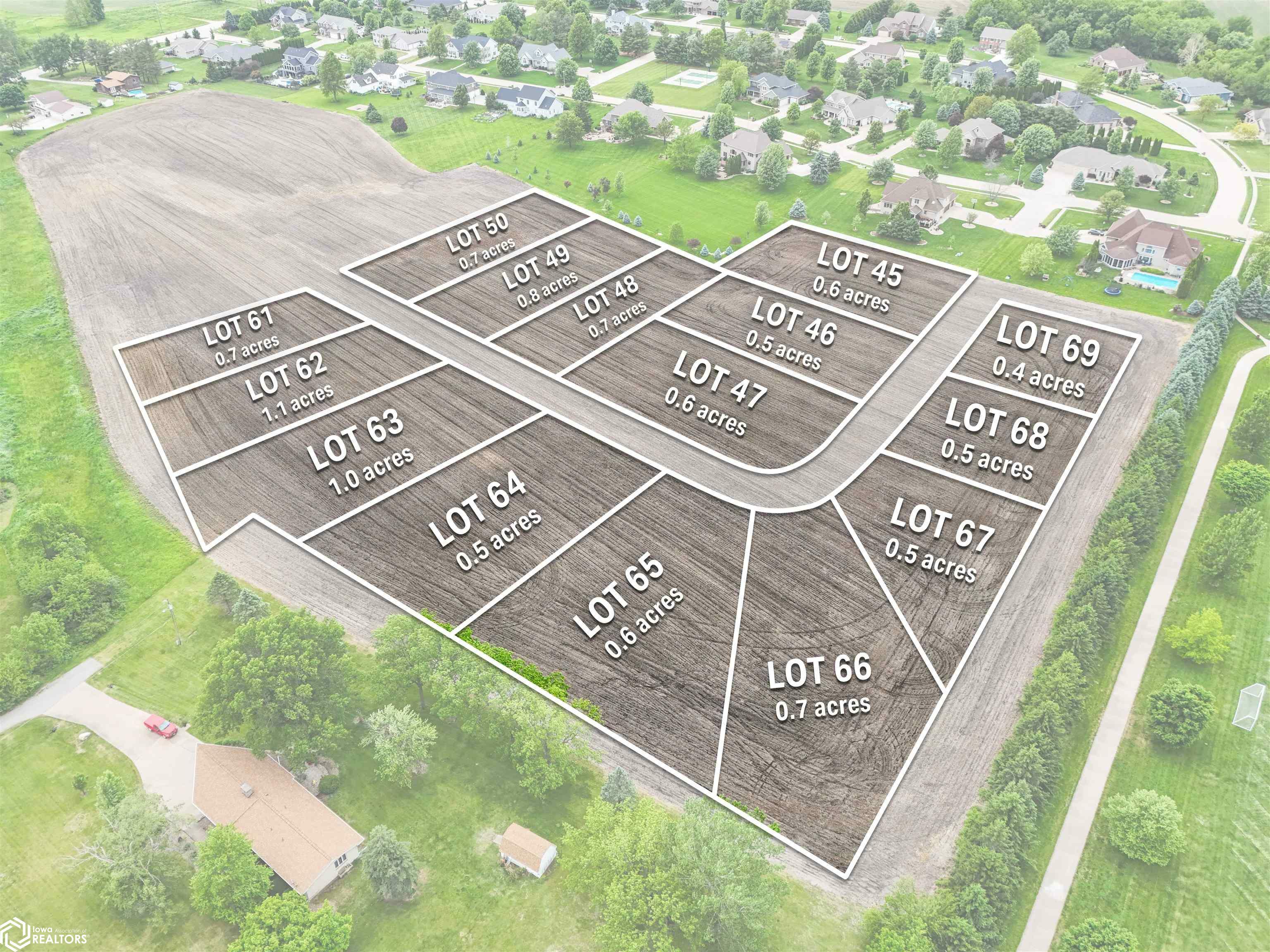 Property Photo: Lot 63 Stonebriar Drive IA 52601