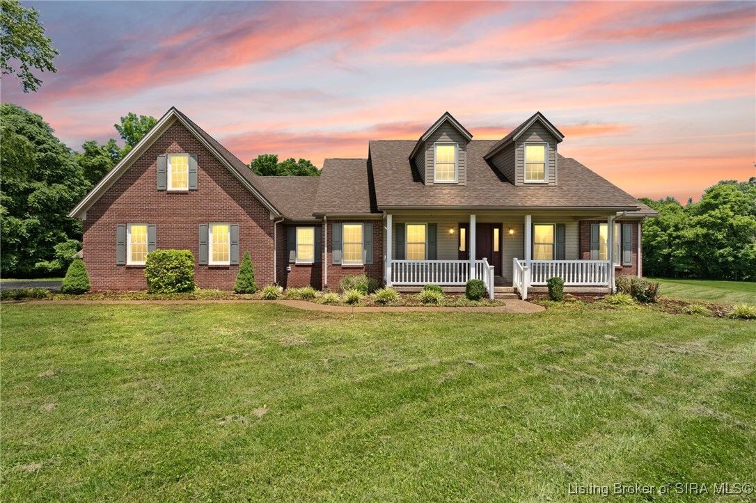 Property Photo:  9580 Wolfe Cemetery Road  IN 47122 