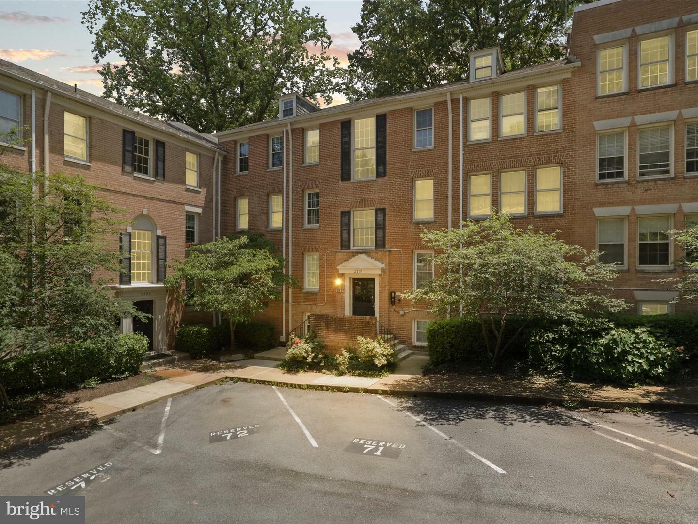 Property Photo: 2721 Ordway Street NW 5 DC 20008