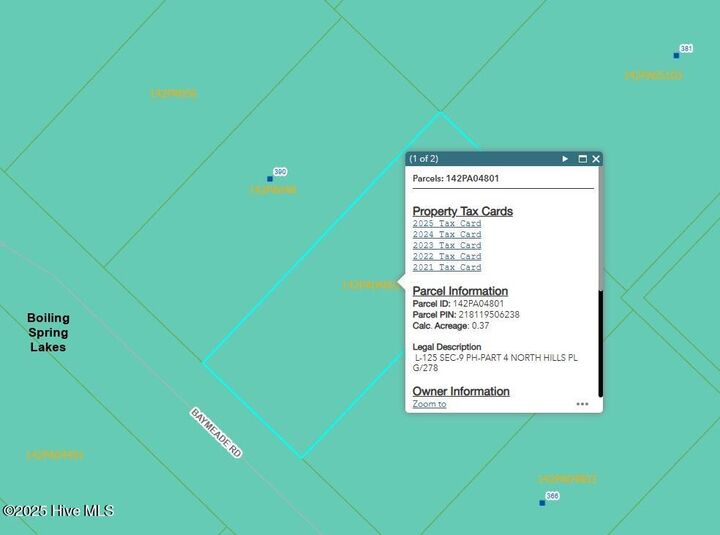 L-125 Baymeade Rd Road  Southport NC 28461 photo