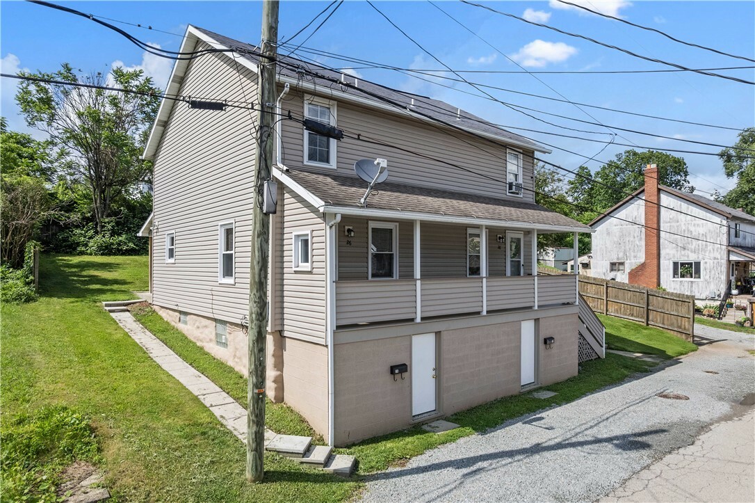 Property Photo: 26-28 Clopper Street PA 15637