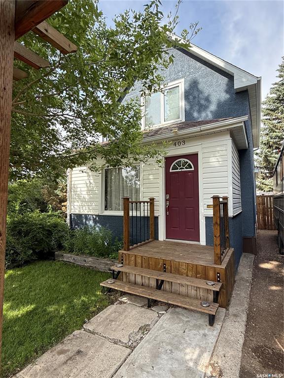 Property Photo: 403 Qu'Appelle Street SK S4H 0R3